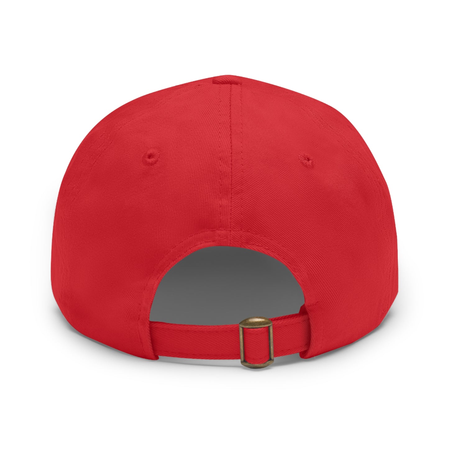DIOS PATRIA LIBERTAD EL DOMINICANITO ESE Dad Hat with Leather Patch (Rectangle)