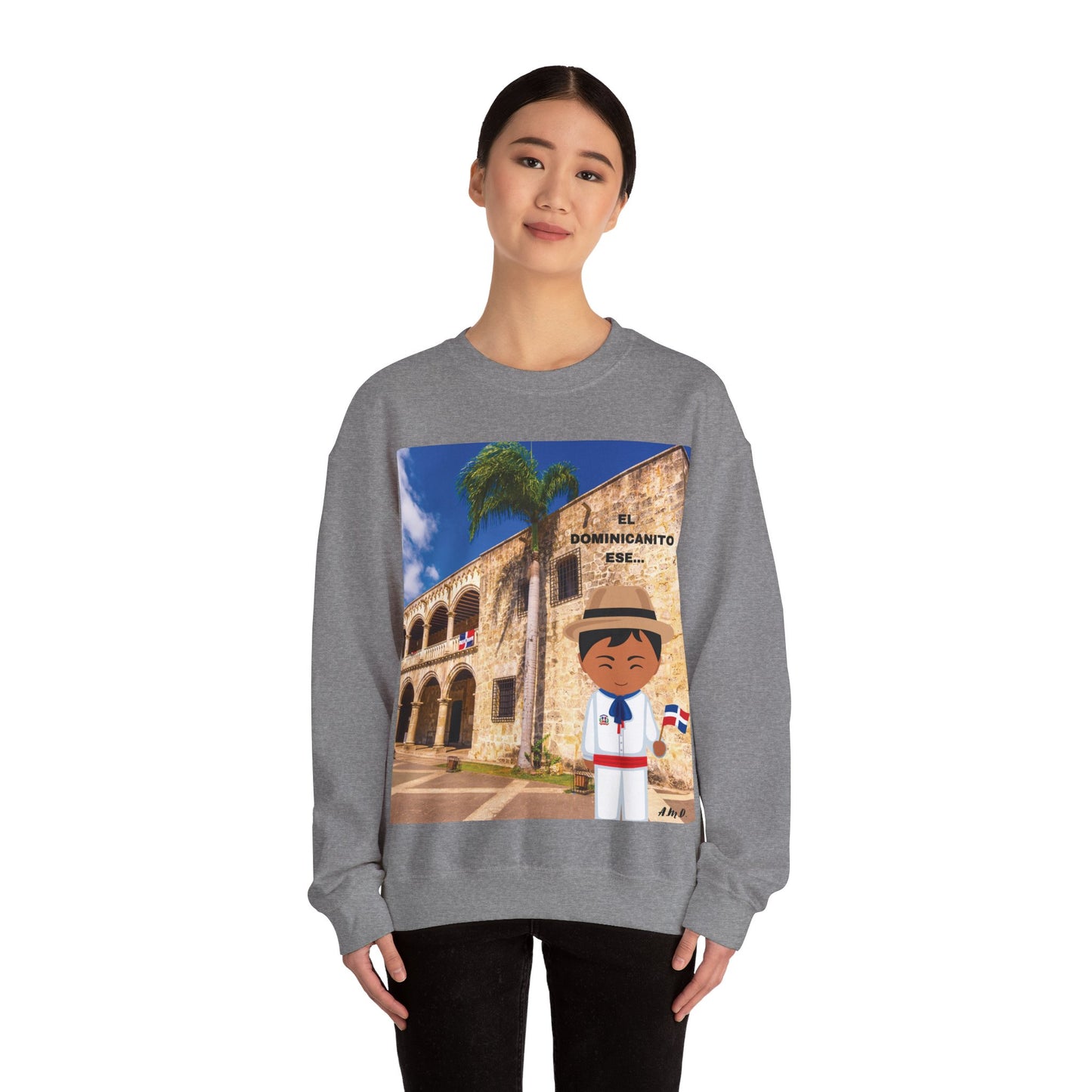 EL DOMINICANITO ESE Unisex Heavy Blend™ Crewneck Sweatshirt
