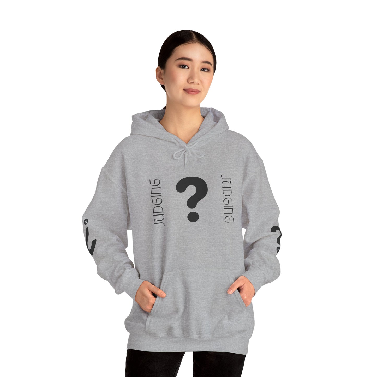 JUDGING Hooded Sweatshirt - Casual, Versatile, Perfect Gift for All Occasions, Cozy Unisex Hoodie, Unique Streetwear