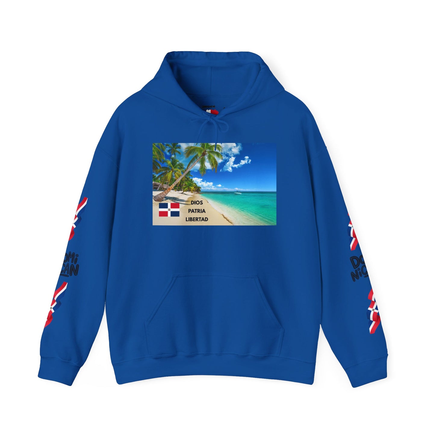 Dominican Republic Hoodie, Tropical Vibe Sweatshirt, Unisex Travel Apparel, Beach Lover Gift, Cultural Heritage Clothing