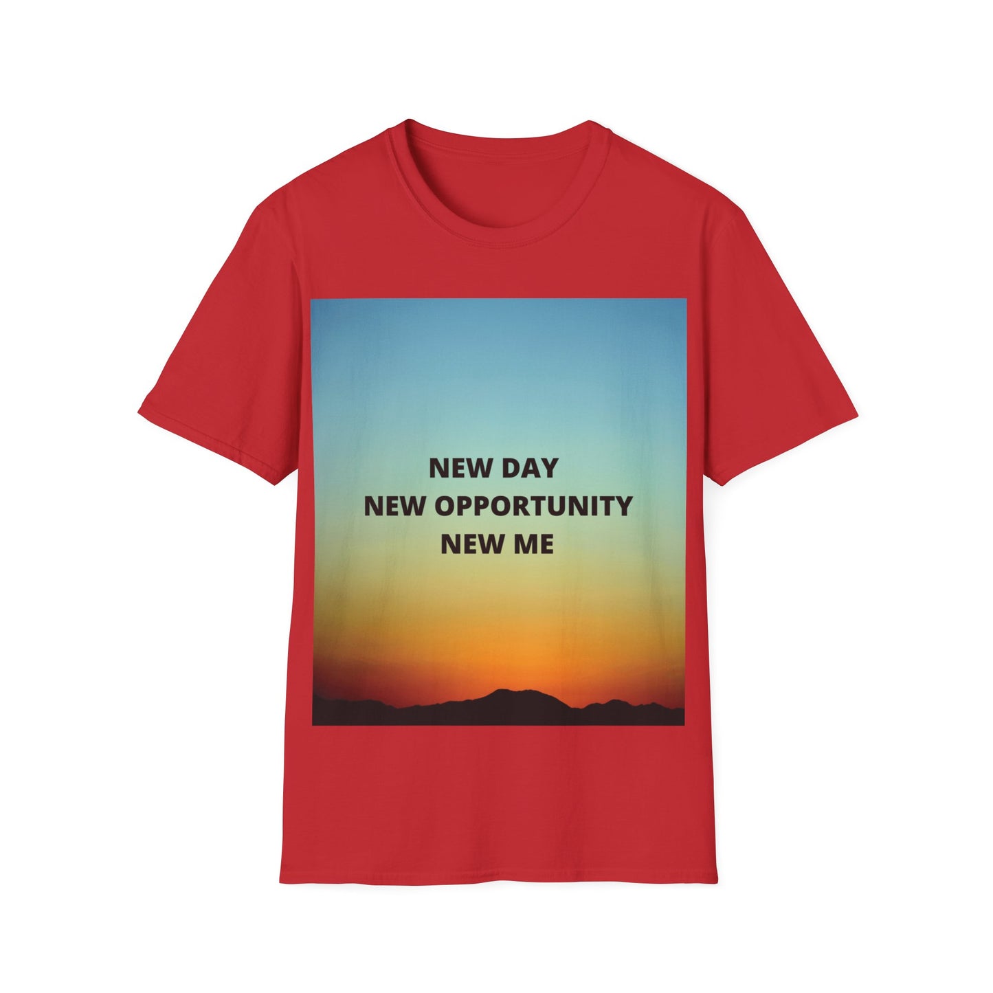 NEW DAY NEW OPPORTUNITY NEW ME Unisex Softstyle T-Shirt
