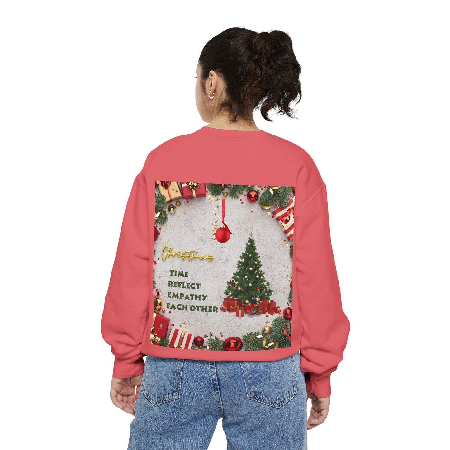Cozy Holiday Sweatshirt - A New Life, New Hope, New Beginning, Christmas Gift, Unisex Apparel, Festive Wear, Winter Fashion
