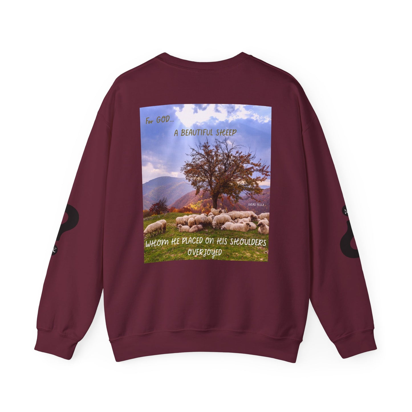 Black Sheep Crewneck Sweatshirt, Funny Gift for Introverts, Cozy Unisex Sweatshirt, Perfect for Casual Wear, Unique Gift Idea