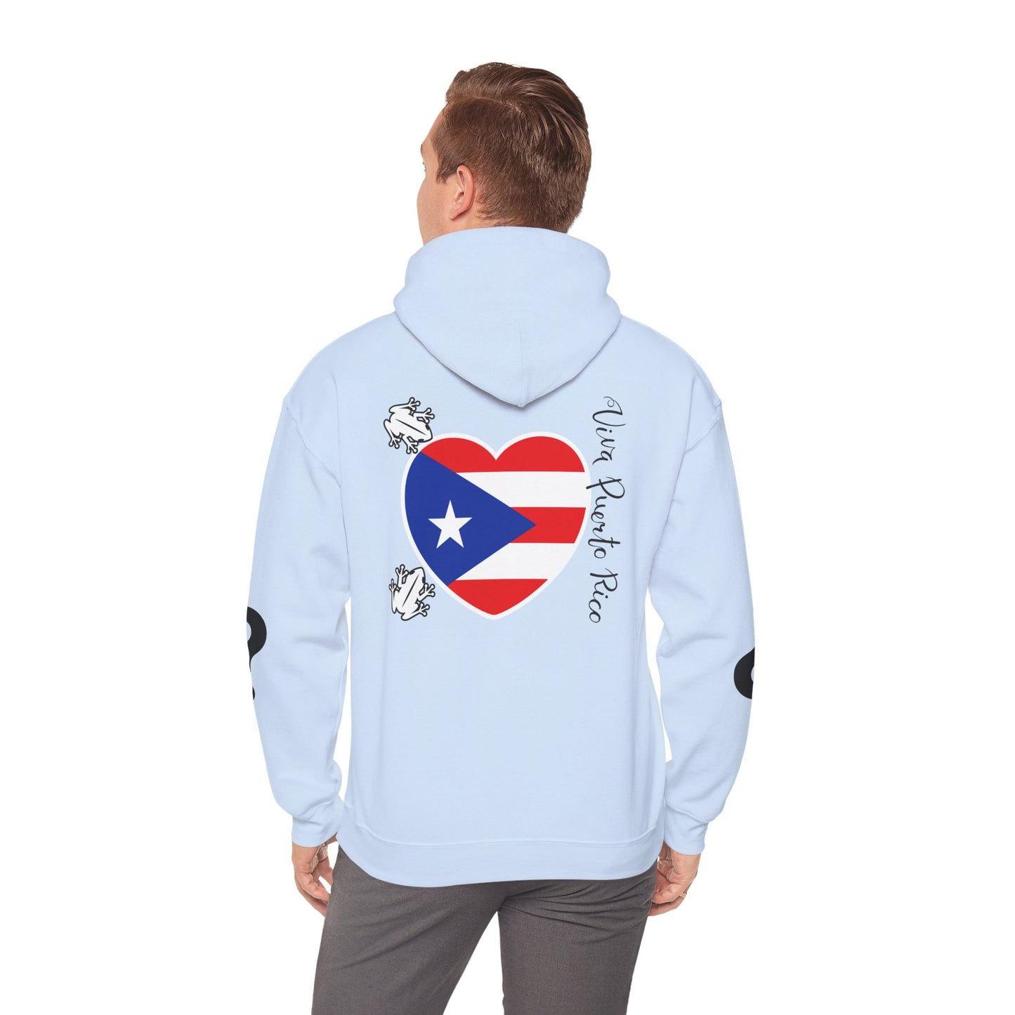 Puerto Rico Love Hooded Sweatshirt, Beach Vibes Sweatshirt, Unisex Vacation Hoodie, Island Life Apparel, Tropical Gift for Travelers