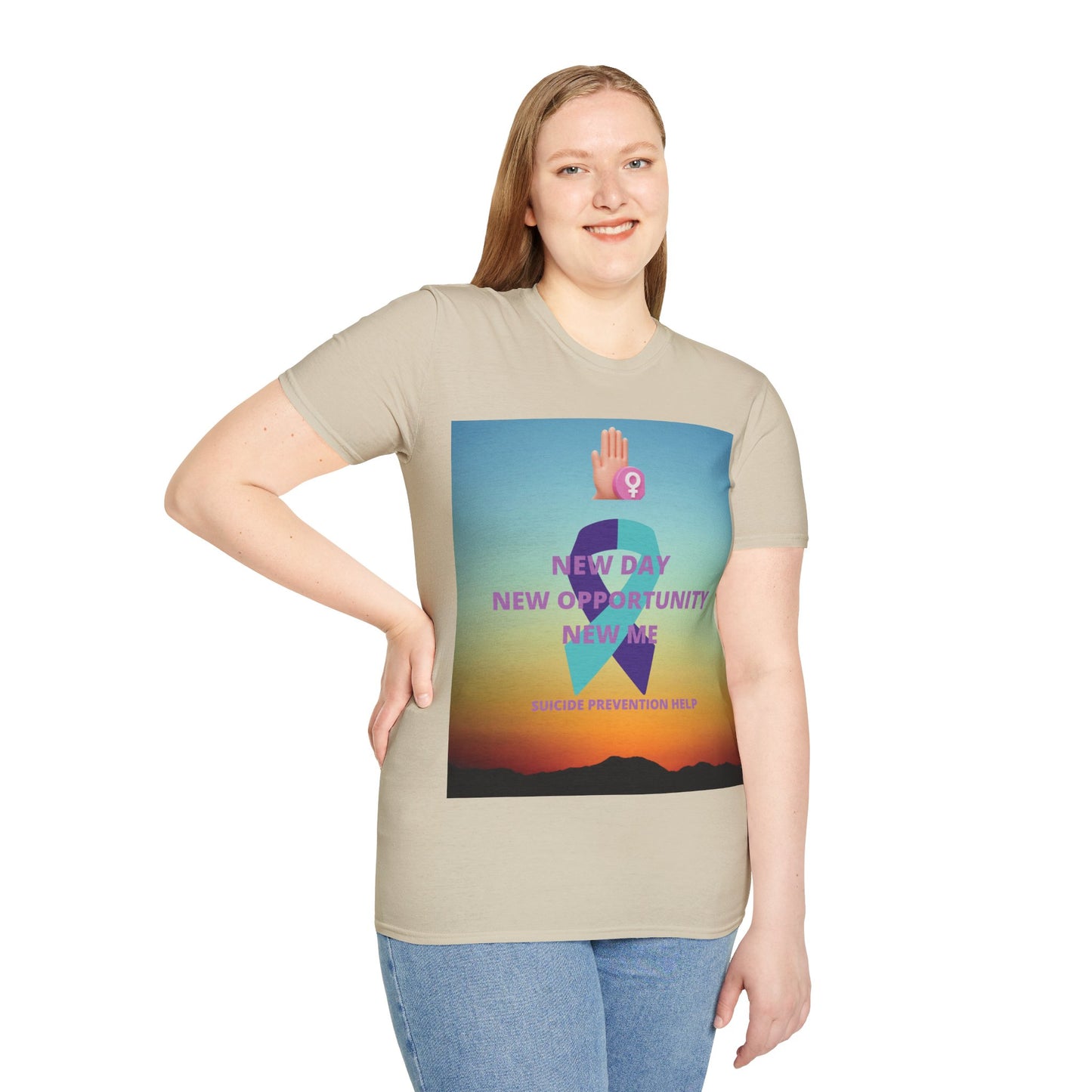 SUICIDE PREVENTION Unisex Softstyle T-Shirt