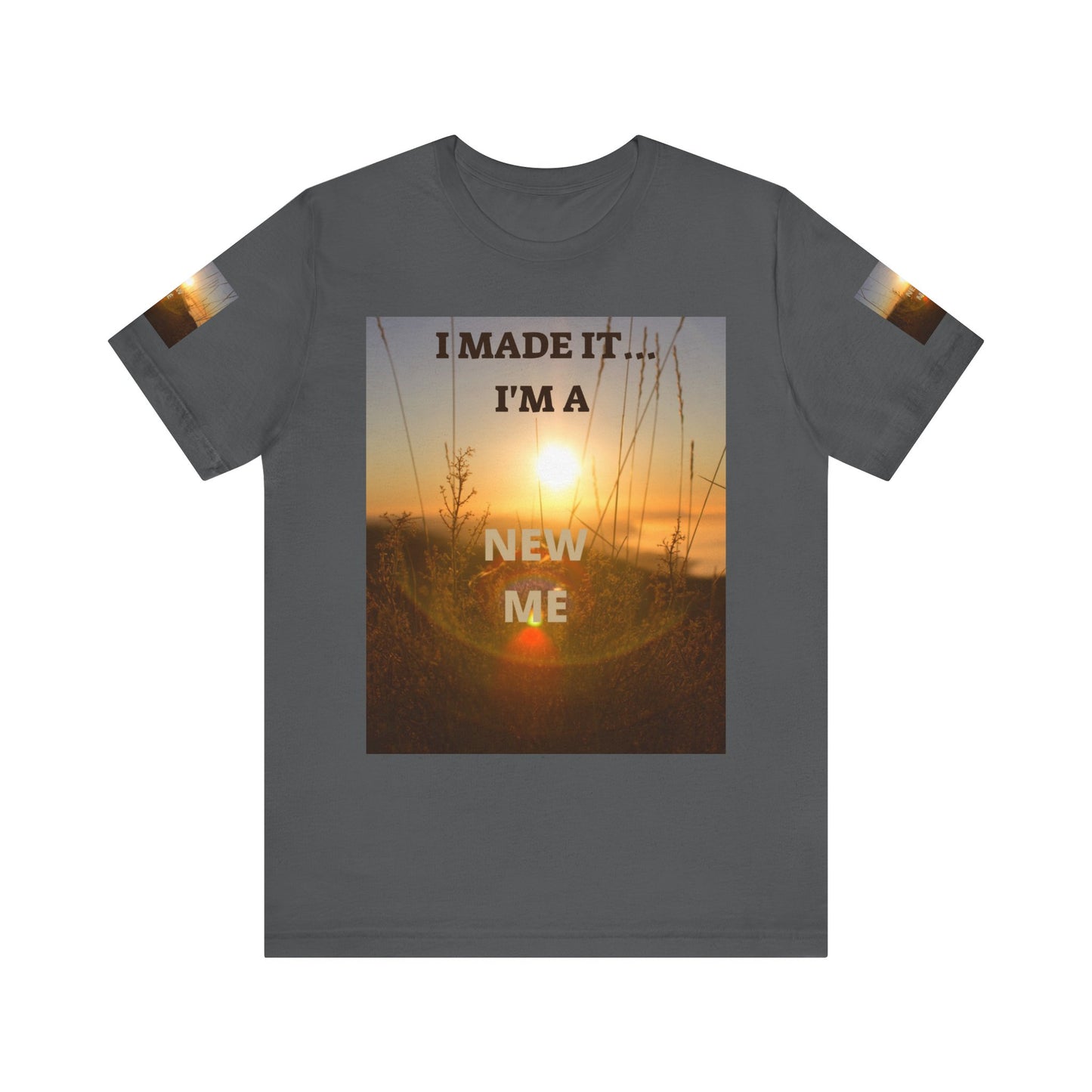 NEW ME IM Inspirational Unisex Tee | Celebrate New Beginnings, Motivational Shirt, Casual Wear, Gift for Self-Love, New Year, Personal Growth