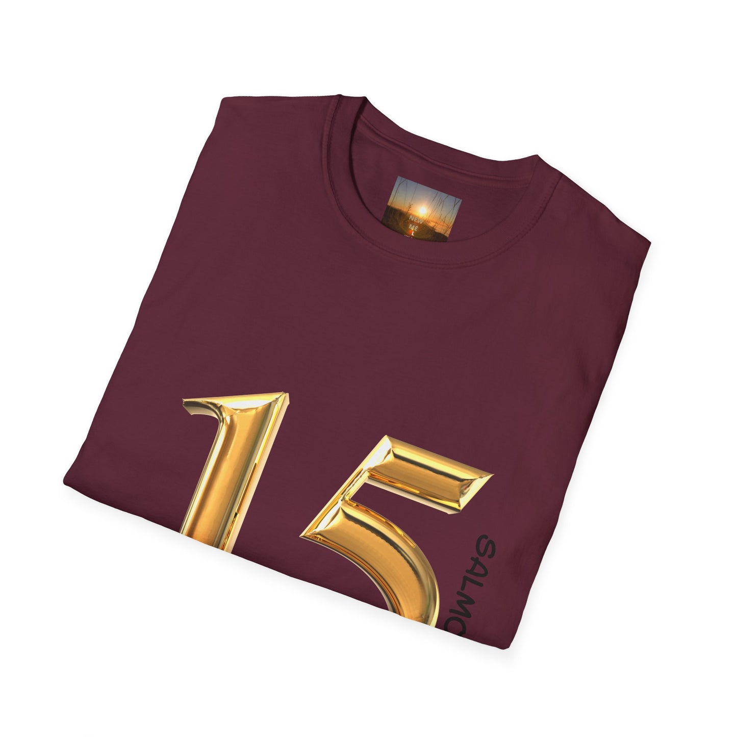 SALMOS 15 Inspirational T-Shirt, Unisex Softstyle Tee, Birthday Gift, Motivational Shirt, Soft Cotton Top, Unique Design