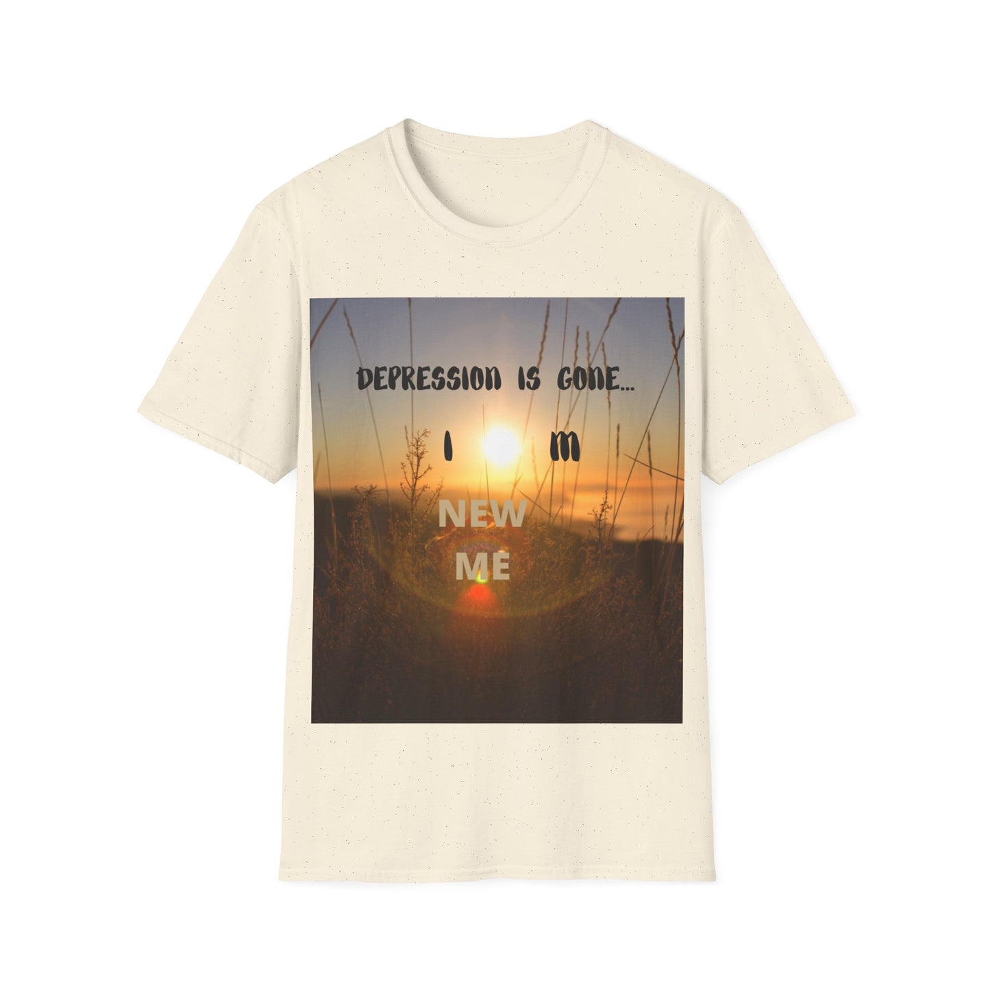 DEPRESSION IS GONE Unisex Softstyle T-Shirt