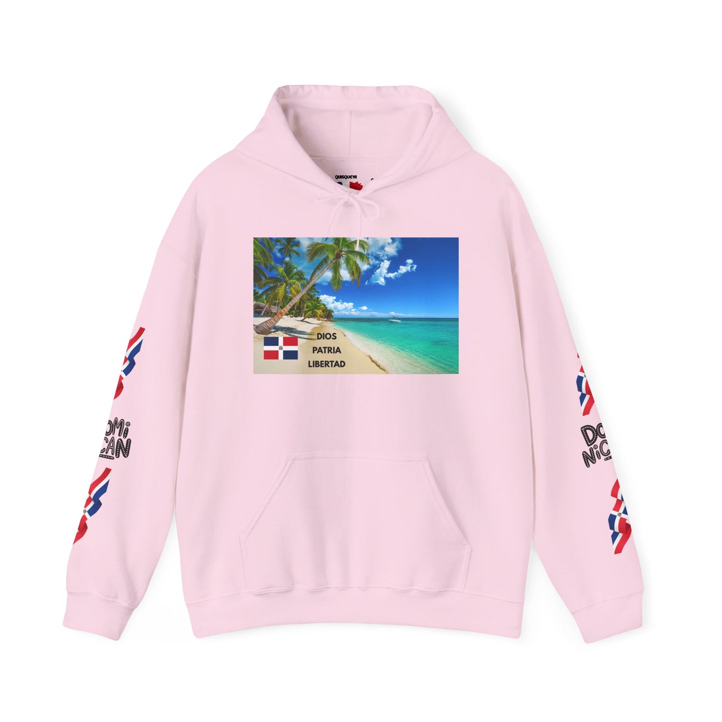 Dominican Republic Hoodie, Tropical Vibe Sweatshirt, Unisex Travel Apparel, Beach Lover Gift, Cultural Heritage Clothing