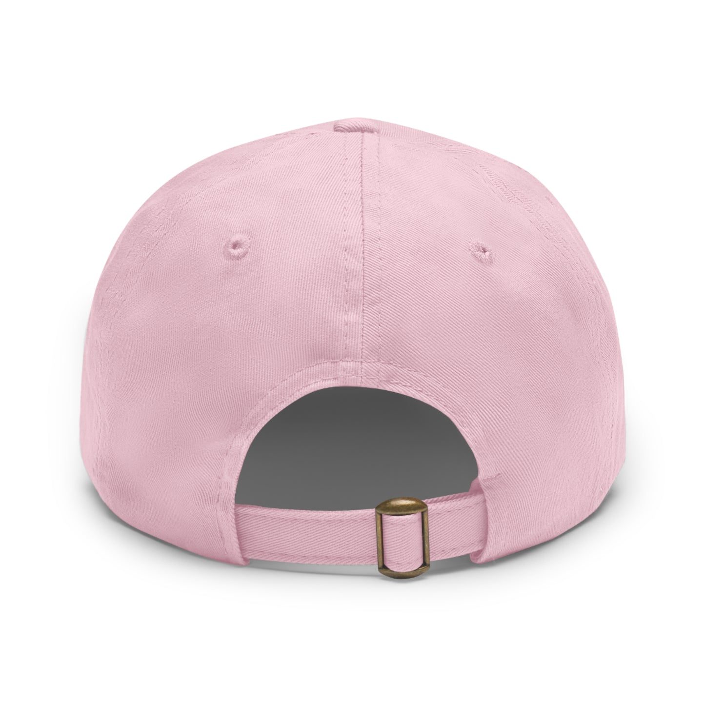 DIOS PATRIA LIBERTAD EL DOMINICANITO ESE Dad Hat with Leather Patch (Rectangle)