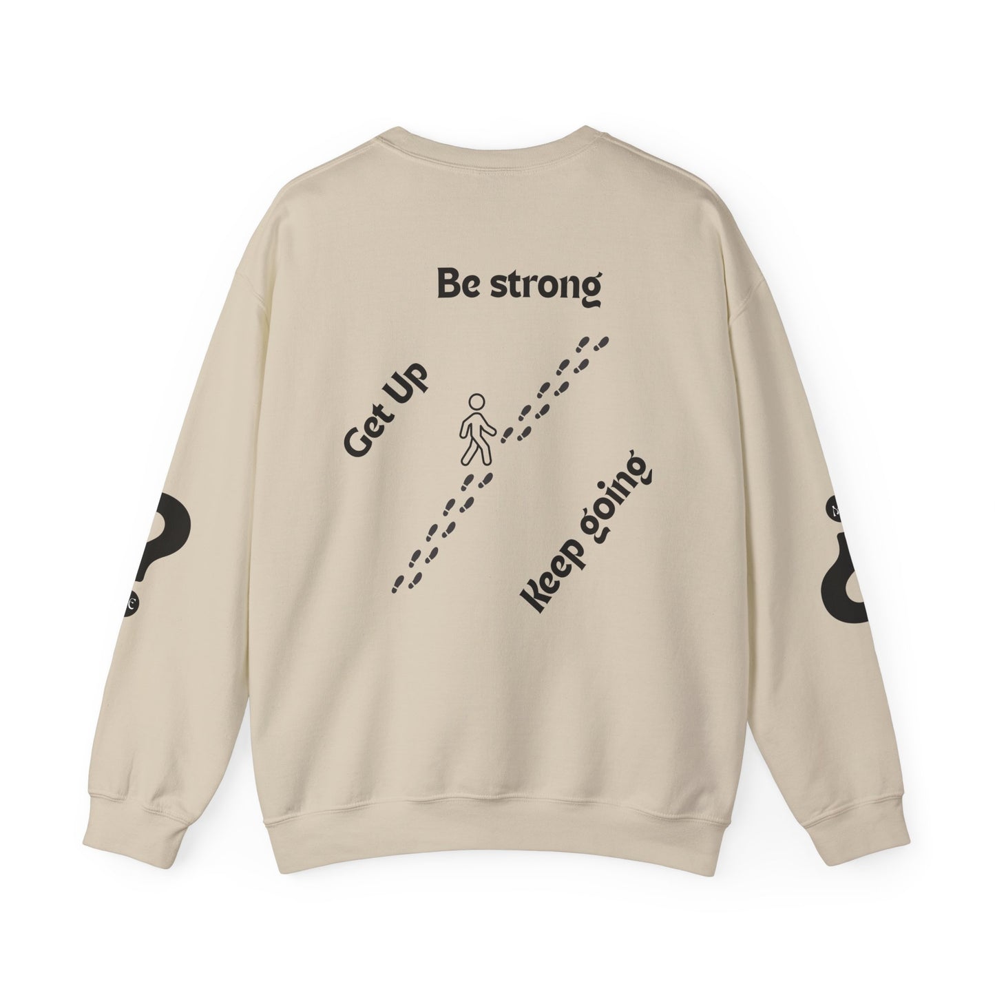 IT'S OK Inspirational Unisex Sweatshirt - Mental Health Awareness, Cozy Fashion, Self-Care Gift, Comfort Wear, Uplifting Quote