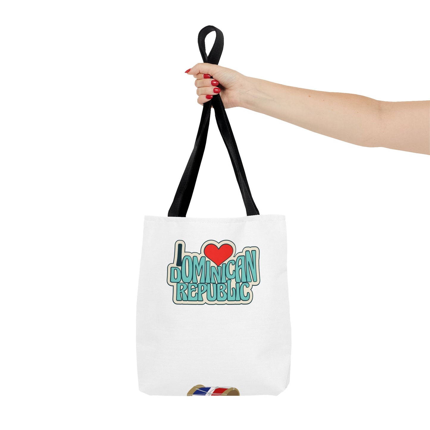 Dominican Republic Love Tote Bag, Vacation Souvenir, Beach Bag, Travel Companion, Gift for Mom, Proud Dominican