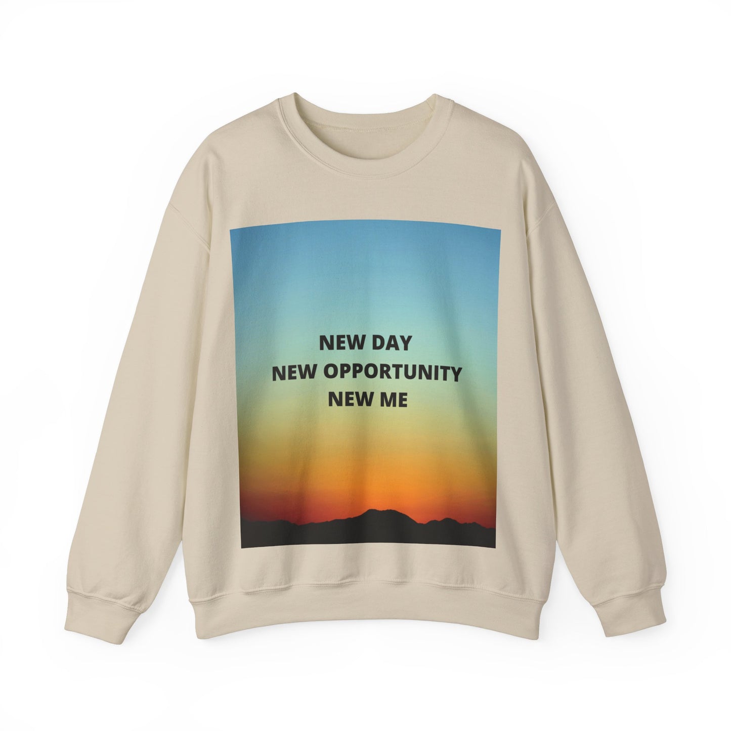 NEW DAY NEW OPPORTUNITY NEW ME Unisex Heavy Blend™ Crewneck Sweatshirt