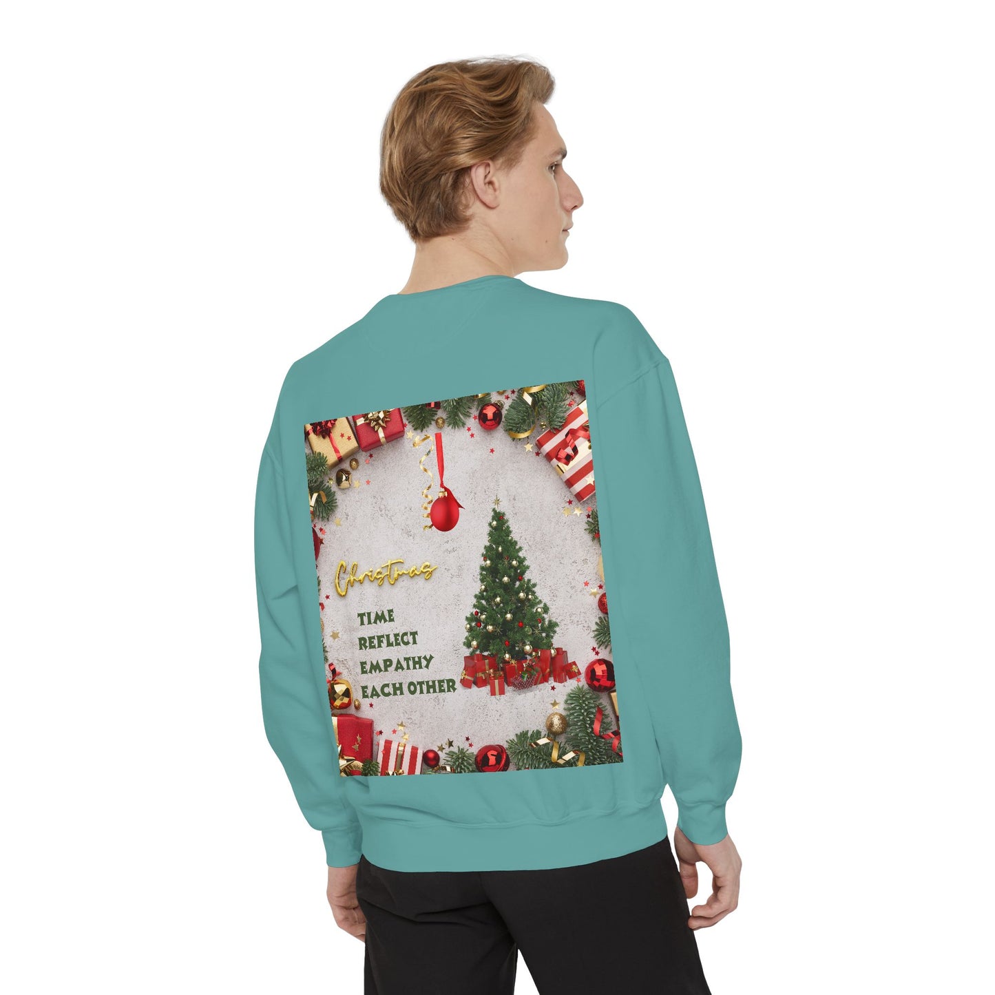 Cozy Holiday Sweatshirt - A New Life, New Hope, New Beginning, Christmas Gift, Unisex Apparel, Festive Wear, Winter Fashion