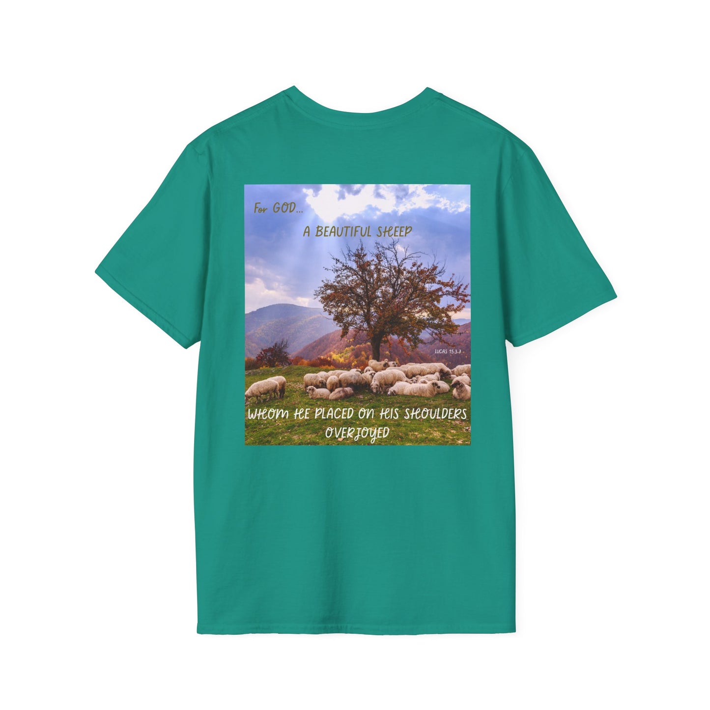 BLACK SHEEP Playful Sheep Graphic T-Shirt, Fun Tee for Animal Lovers, Gift for Sheeple, Humorous Farm Shirt, Cute Casual Top