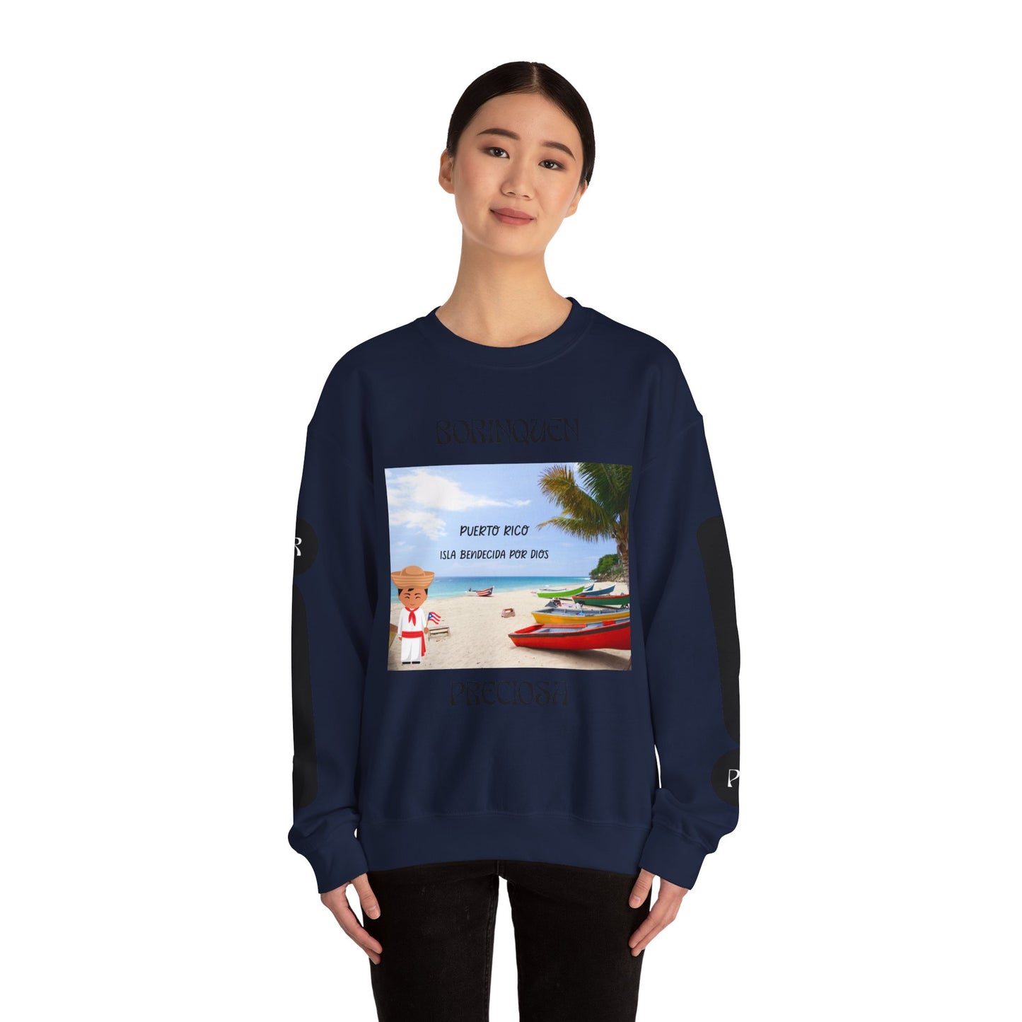 PUERTO RICO Unisex Heavy Blend™ Crewneck Sweatshirt