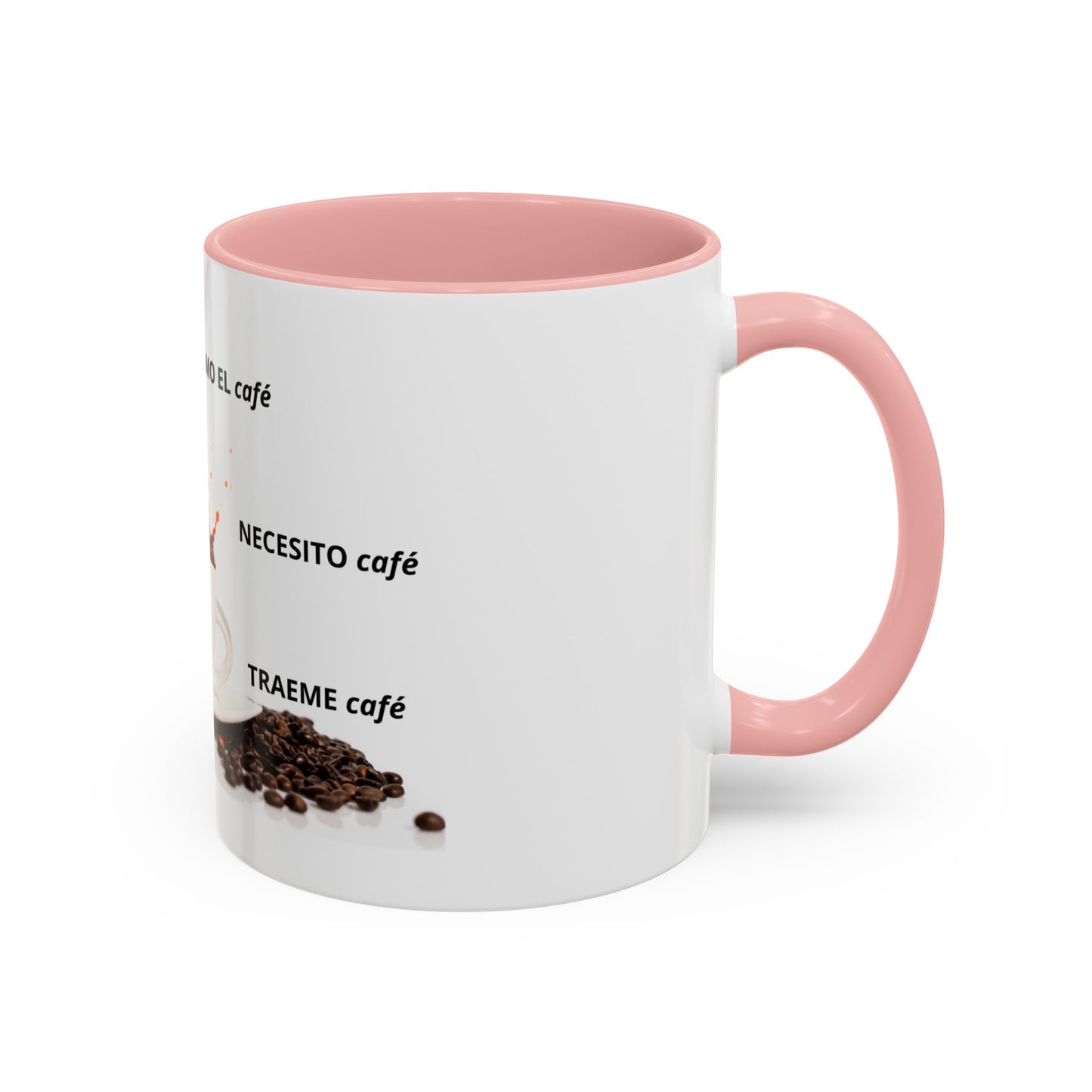 NEW ME IM AMO EL café Accent Coffee Mug (11, 15oz)