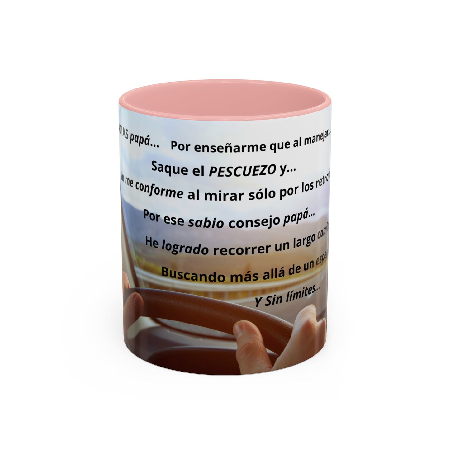 Gracias papá Accent Coffee Mug (11, 15oz)