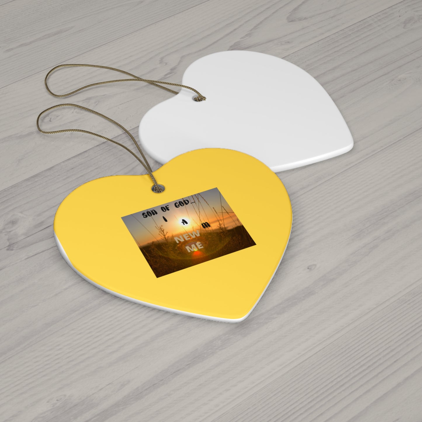 SON OF GOD Ceramic Ornament, 4 Shapes