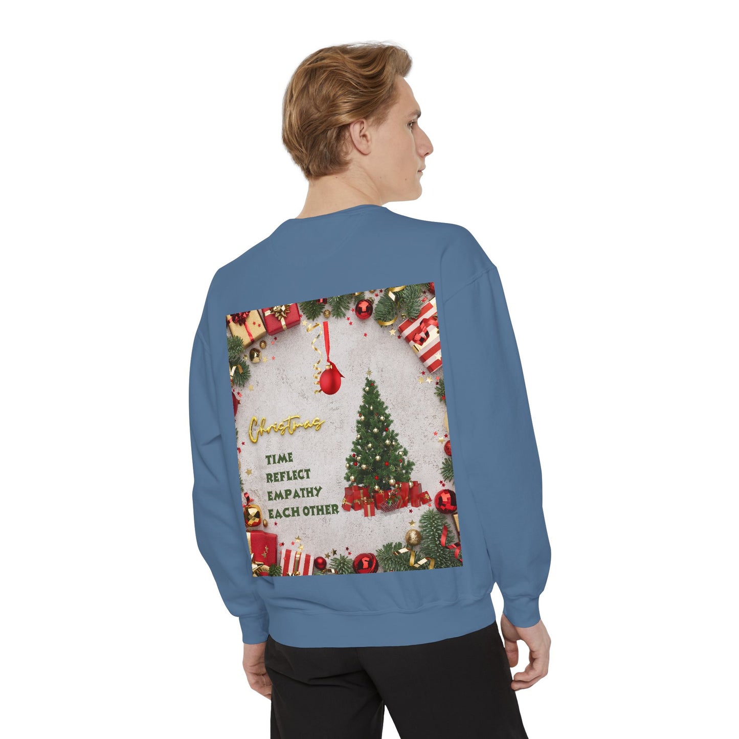 Cozy Holiday Sweatshirt - A New Life, New Hope, New Beginning, Christmas Gift, Unisex Apparel, Festive Wear, Winter Fashion