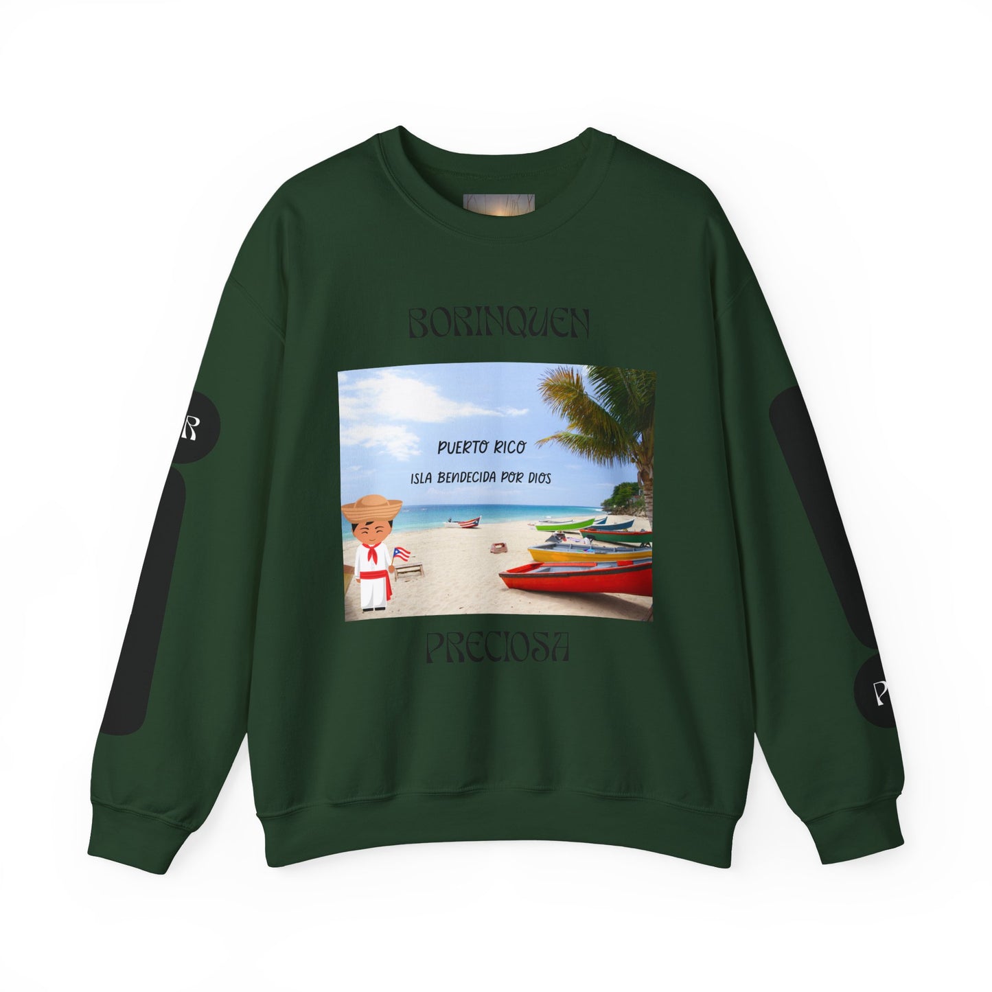 PUERTO RICO Unisex Heavy Blend™ Crewneck Sweatshirt