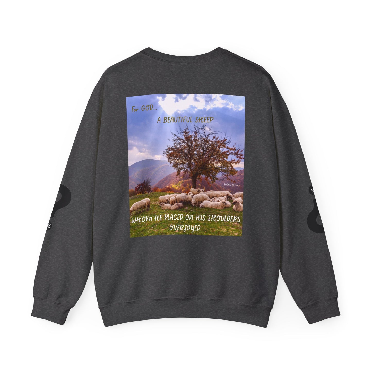 Black Sheep Crewneck Sweatshirt, Funny Gift for Introverts, Cozy Unisex Sweatshirt, Perfect for Casual Wear, Unique Gift Idea