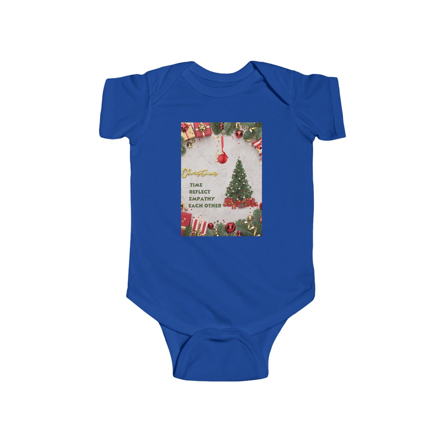 Christmas-Themed Infant Bodysuit, New Baby Gift, Holiday Outfit, New Year, Baby Shower, Cute Baby Clothes