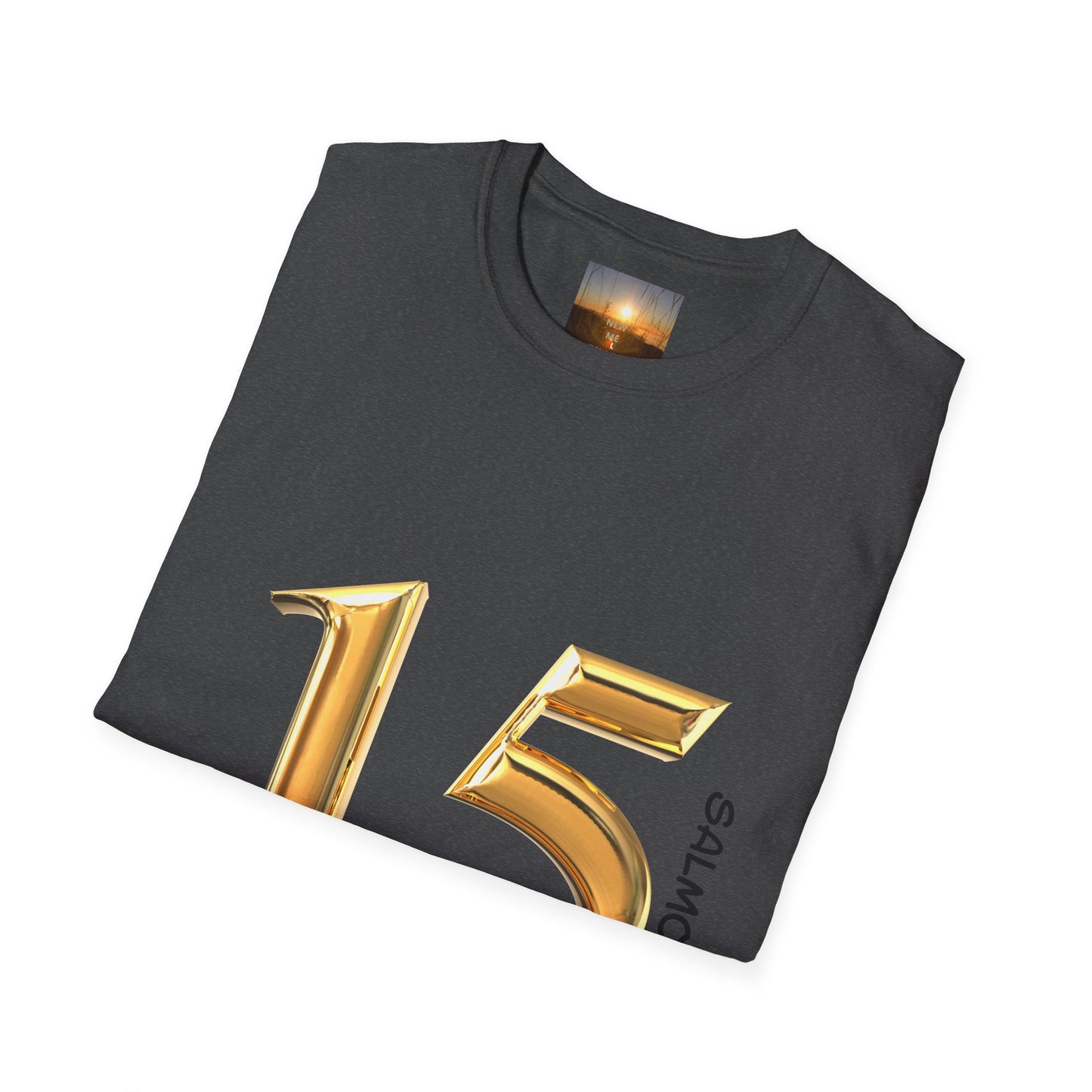 SALMOS 15 Inspirational T-Shirt, Unisex Softstyle Tee, Birthday Gift, Motivational Shirt, Soft Cotton Top, Unique Design