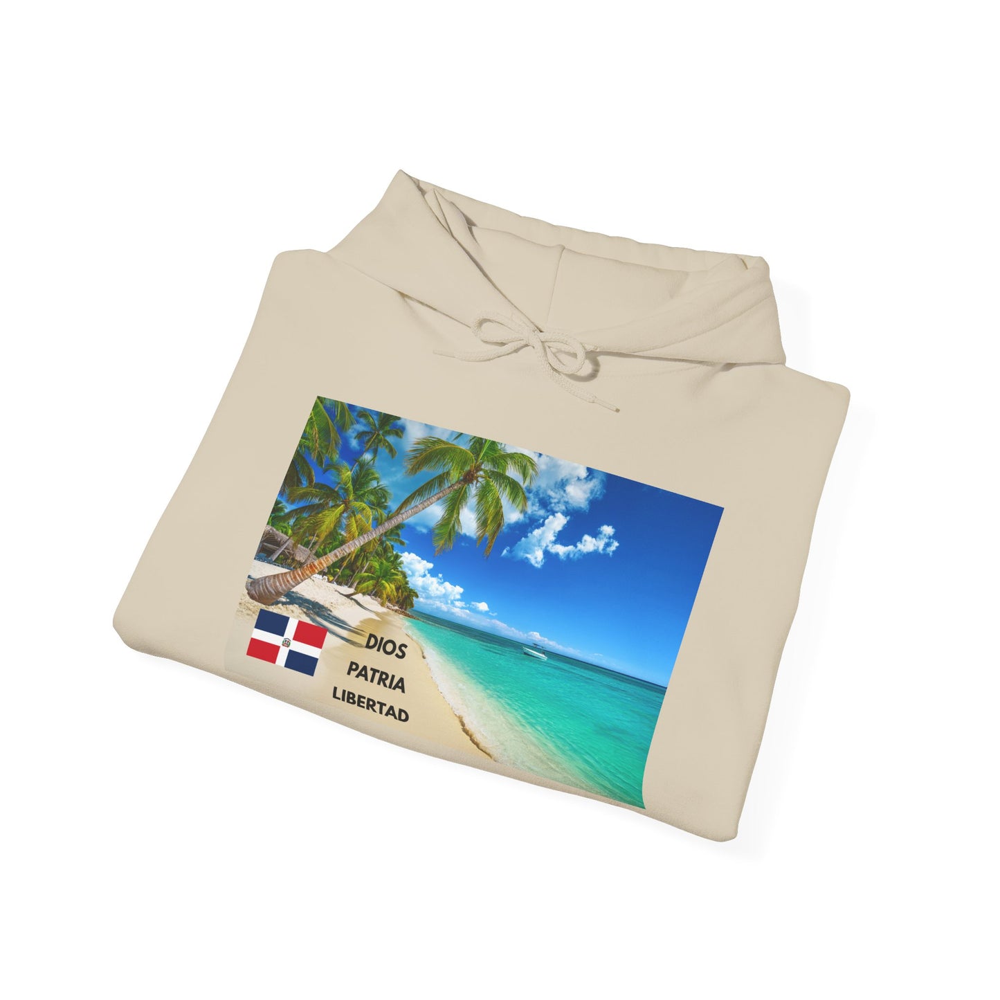 Dominican Republic Hoodie, Tropical Vibe Sweatshirt, Unisex Travel Apparel, Beach Lover Gift, Cultural Heritage Clothing
