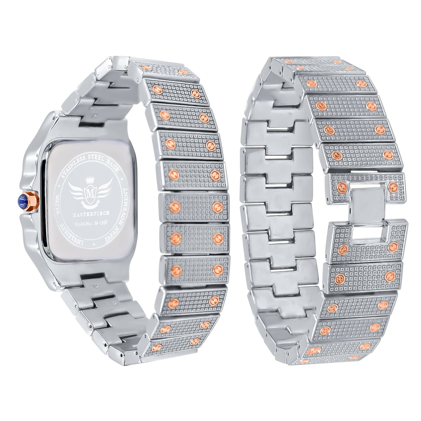 STAINLESS STEEL CRYSTAL WATCH SET | 5307418