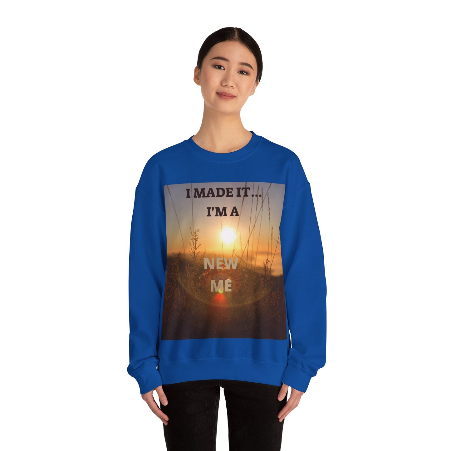 I MADE IT Unisex Heavy Blend™ Crewneck Sweatshirt