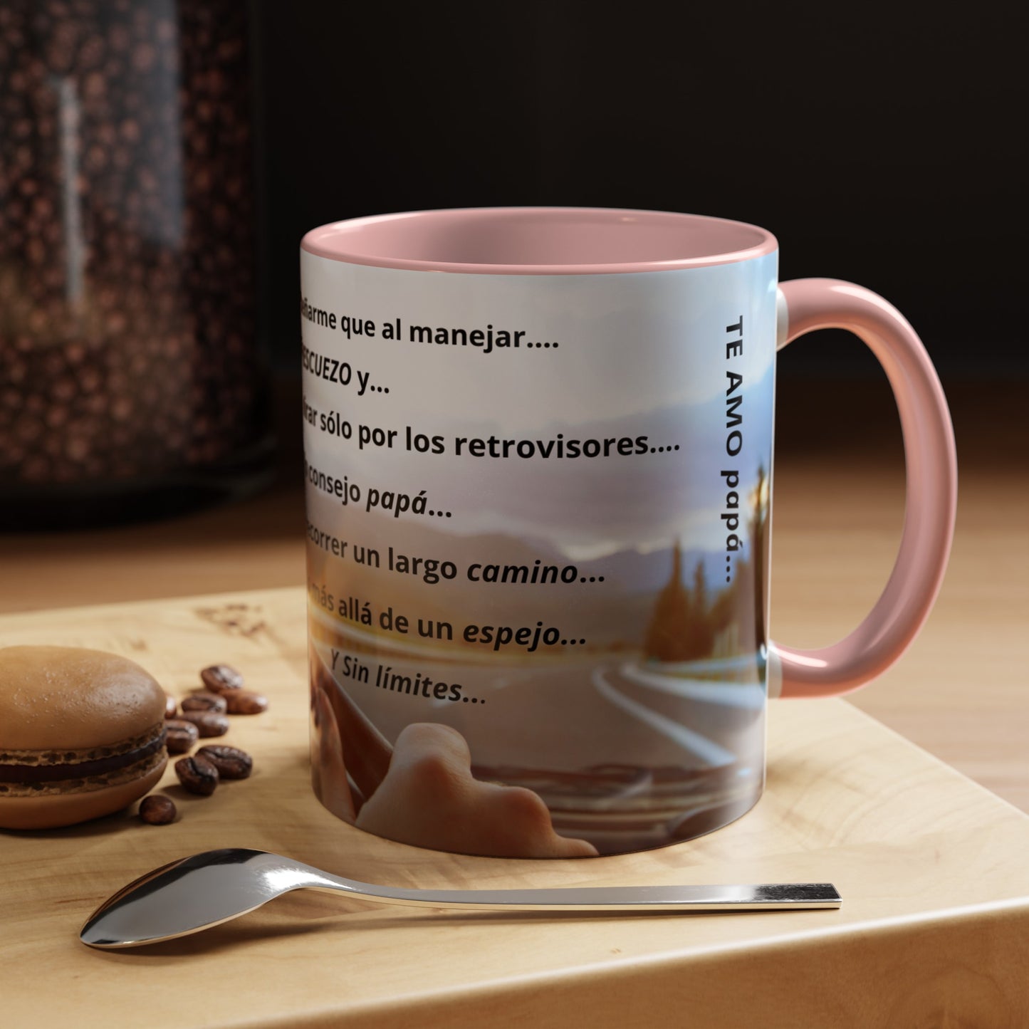 Gracias papá Accent Coffee Mug (11, 15oz)