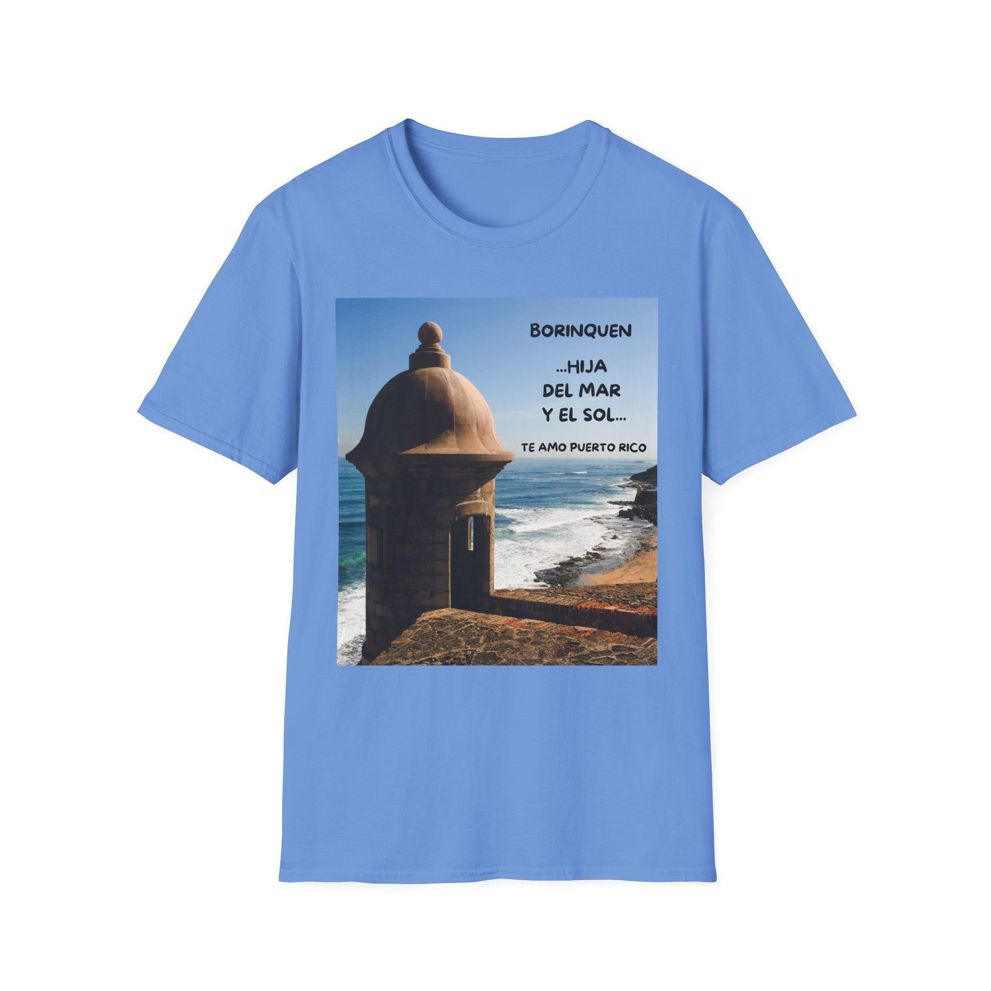 Puerto Rico Pride T-Shirt, Comfortable Tees for Celebrations, Gift for Travel Lovers, Unisex Softstyle T-Shirt, Tropical Vibe Apparel