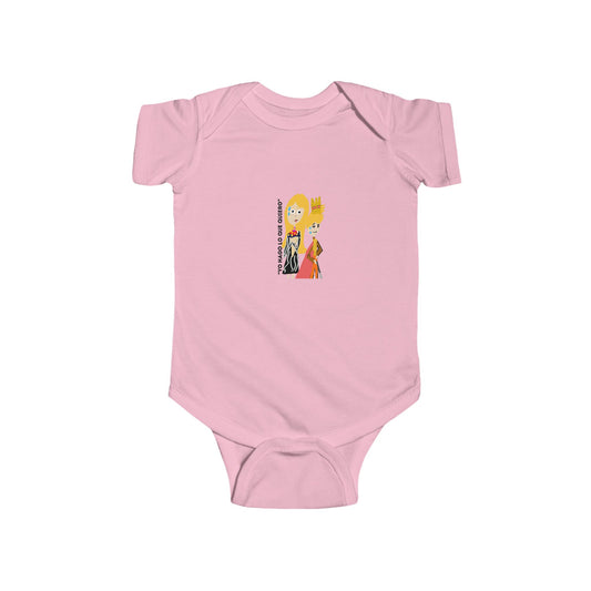 "YO HAGO LO QUE QUIERO" ISAAC IDYER ARTS DESINGS Infant Fine Jersey Bodysuit