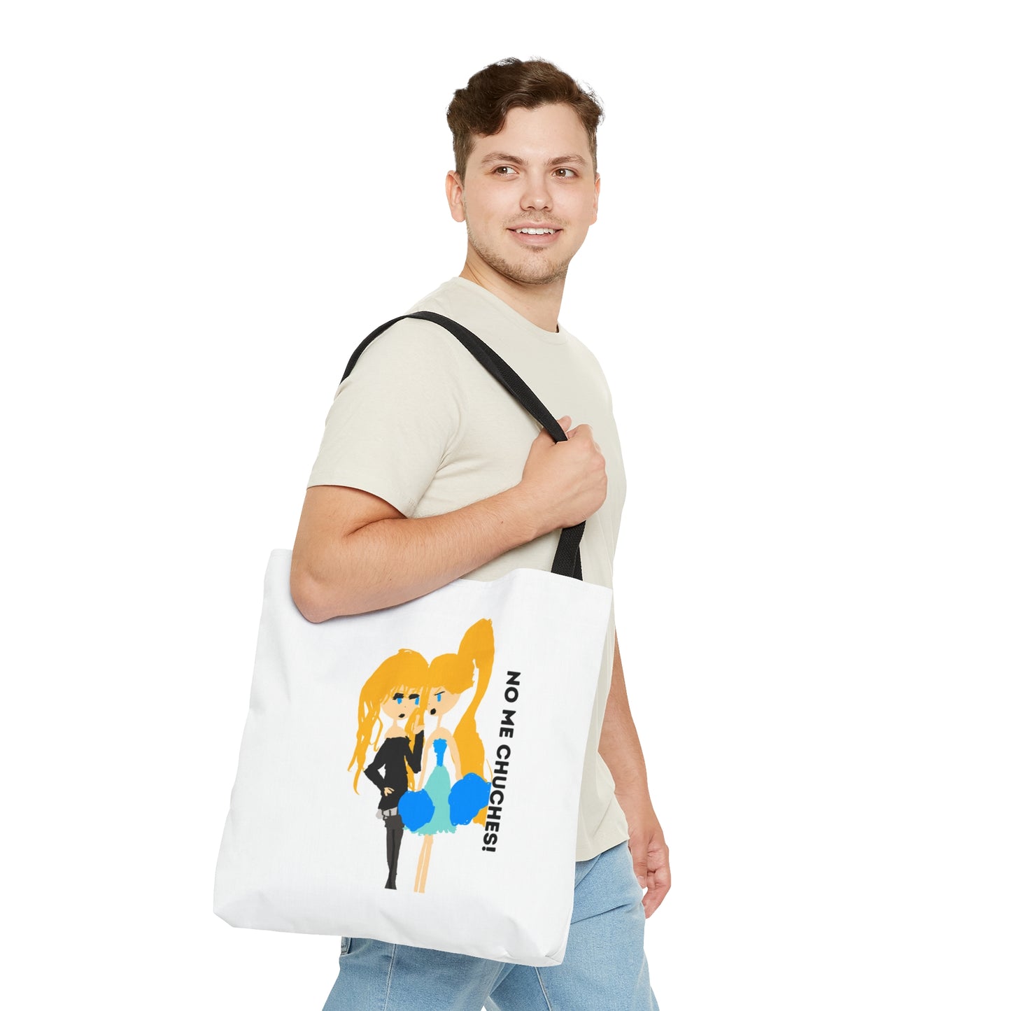 NO ME CHUCHES Tote Bag (AOP)