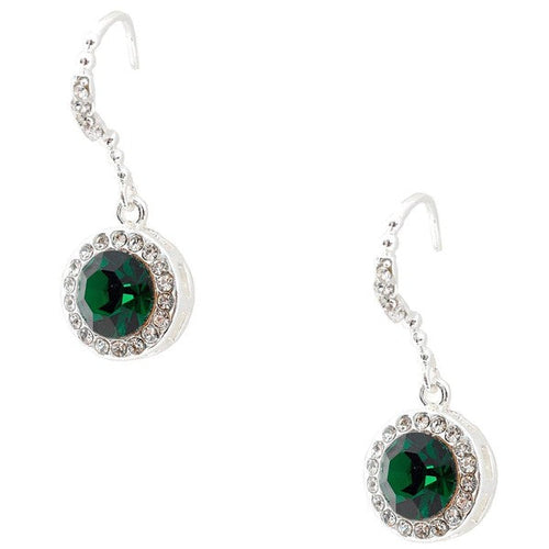 Timeless Round Rondelle French Hook Earrings