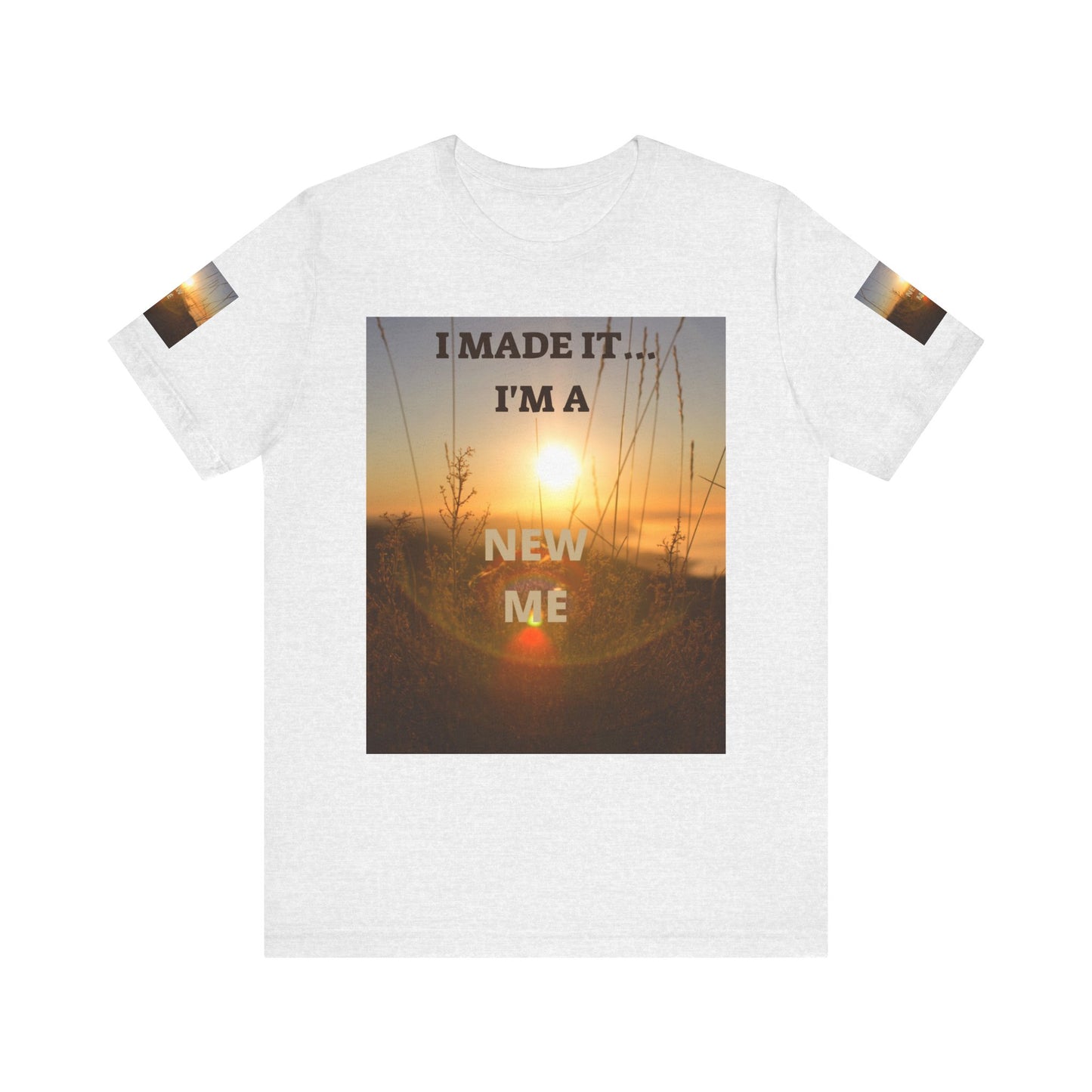 NEW ME IM Inspirational Unisex Tee | Celebrate New Beginnings, Motivational Shirt, Casual Wear, Gift for Self-Love, New Year, Personal Growth
