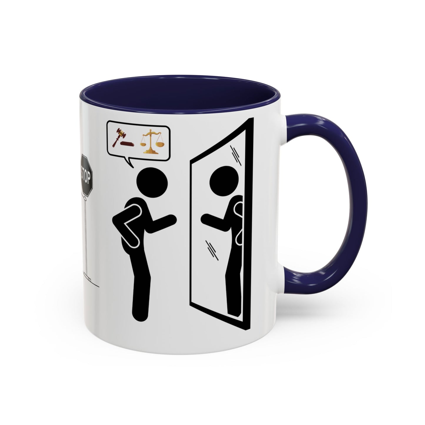 JUZGANDO Coffee Mug for Everyday Laughs, Funny Gift for Coffee Lovers, Quirky Office Mug, Unique Holiday Gift, Playful Drinkware