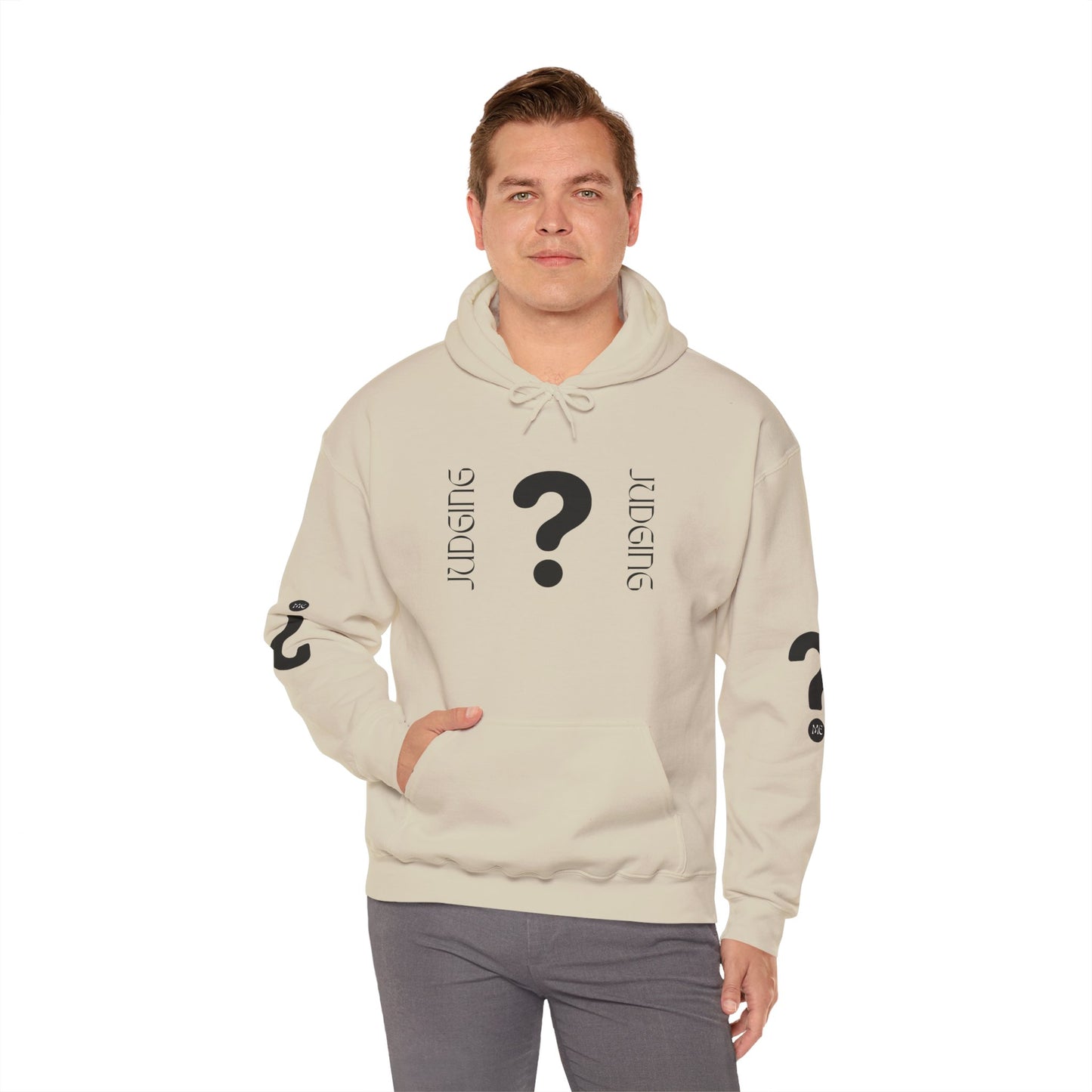 JUDGING Hooded Sweatshirt - Casual, Versatile, Perfect Gift for All Occasions, Cozy Unisex Hoodie, Unique Streetwear