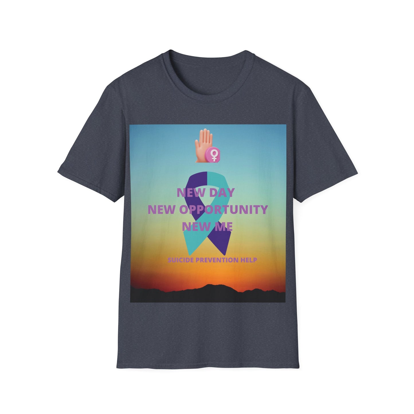 SUICIDE PREVENTION Unisex Softstyle T-Shirt