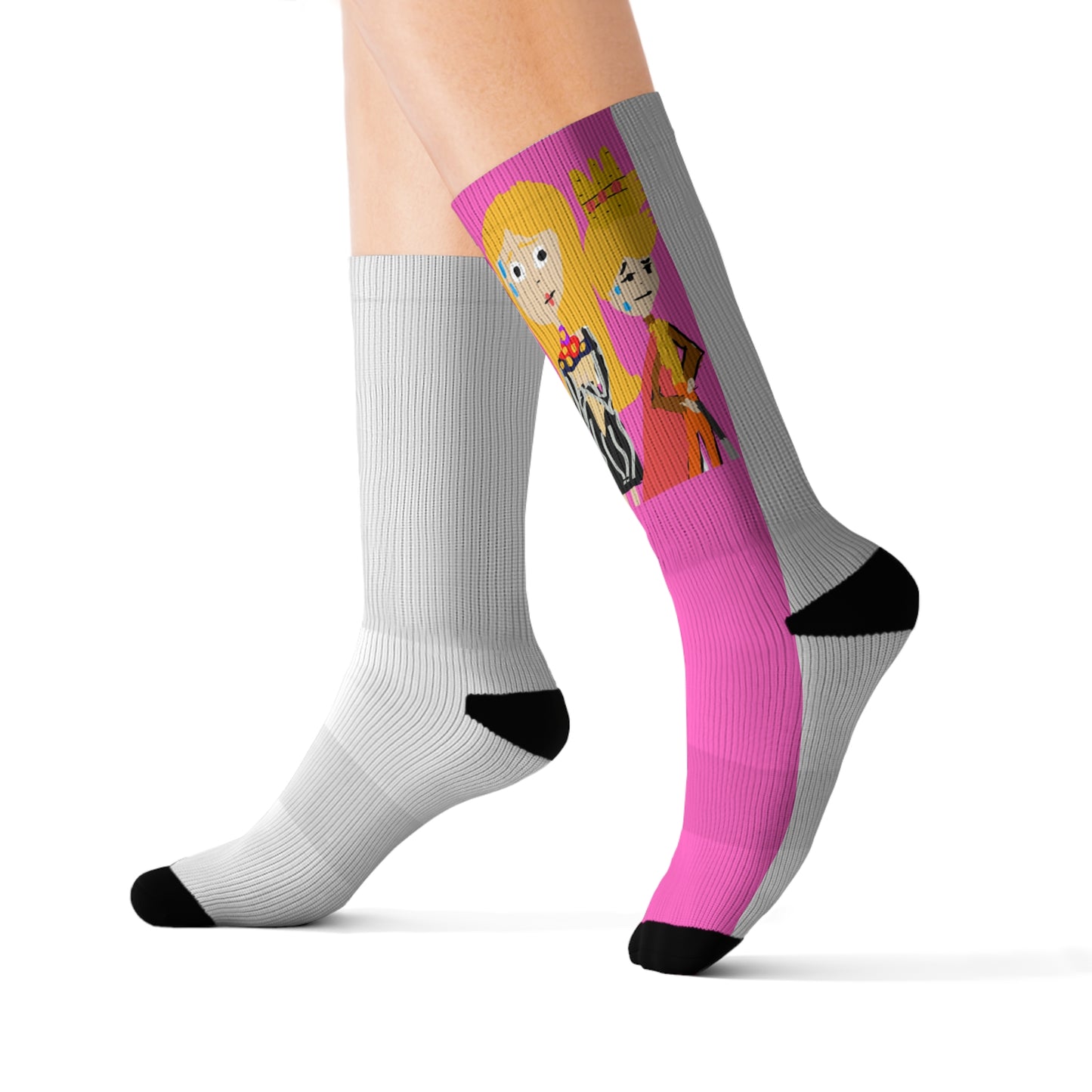 YO HAGO LO QUE QUIERO ISAAC IDYER ARTS DESINGS Sublimation Socks