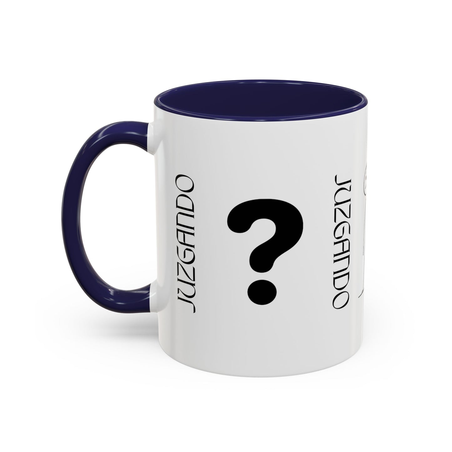 JUZGANDO Coffee Mug for Everyday Laughs, Funny Gift for Coffee Lovers, Quirky Office Mug, Unique Holiday Gift, Playful Drinkware