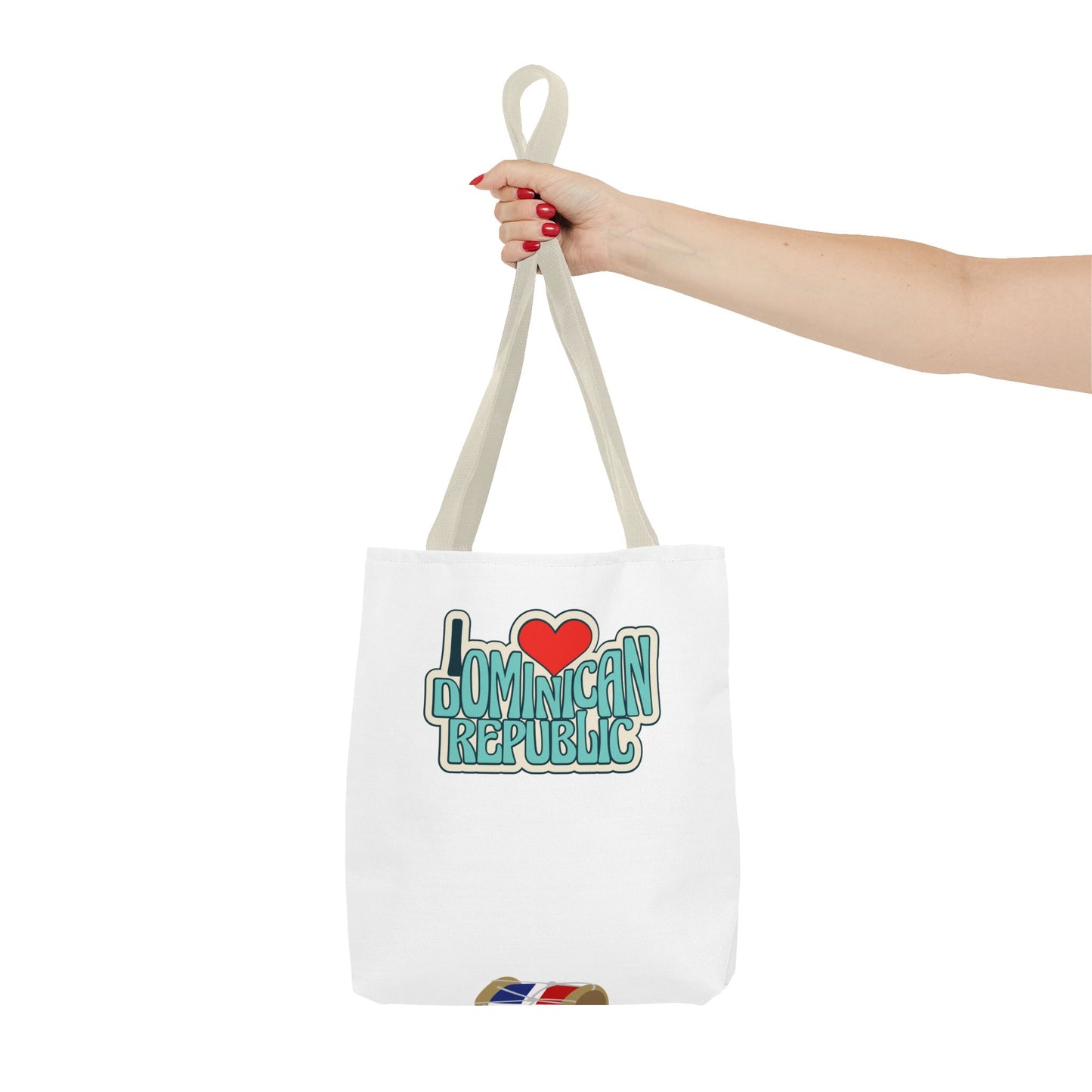 Dominican Republic Love Tote Bag, Vacation Souvenir, Beach Bag, Travel Companion, Gift for Mom, Proud Dominican