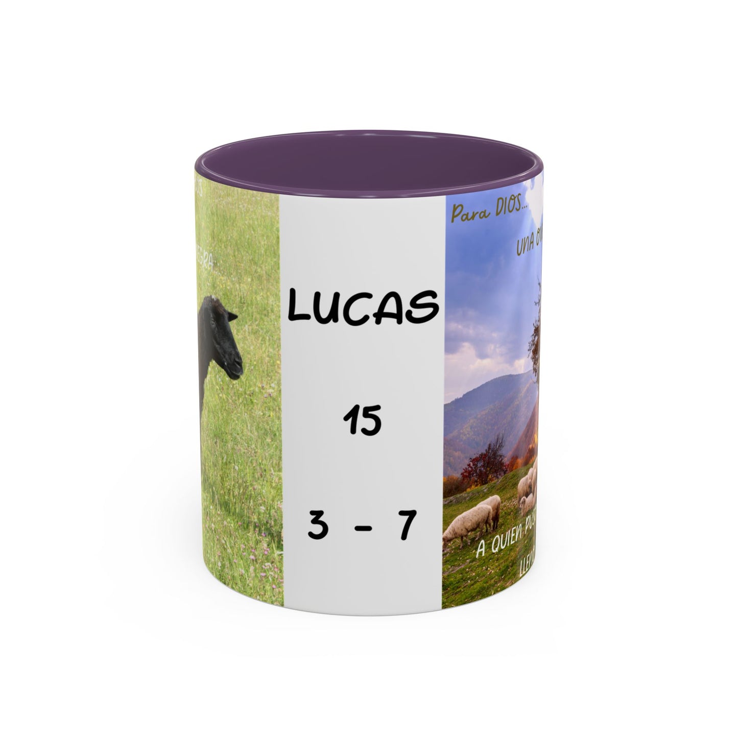 OVEJA NEGRA Personalized Accent Coffee Mug for Sheep Lovers, Custom Birthday Gift, Rustic Farmhouse Decor, Animal Mug, Unique Gift Idea