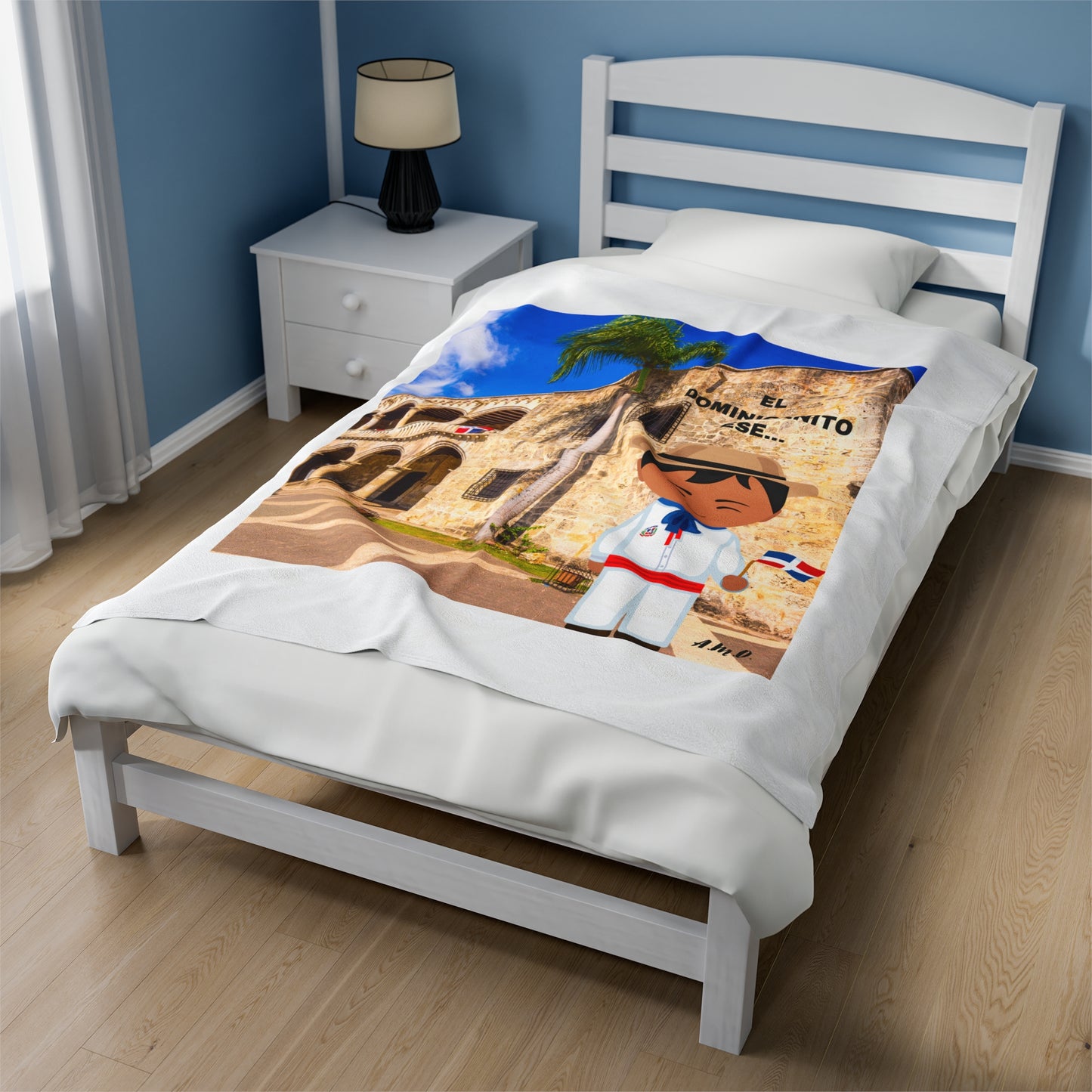 EL DOMINICANITO ESE Velveteen Plush Blanket