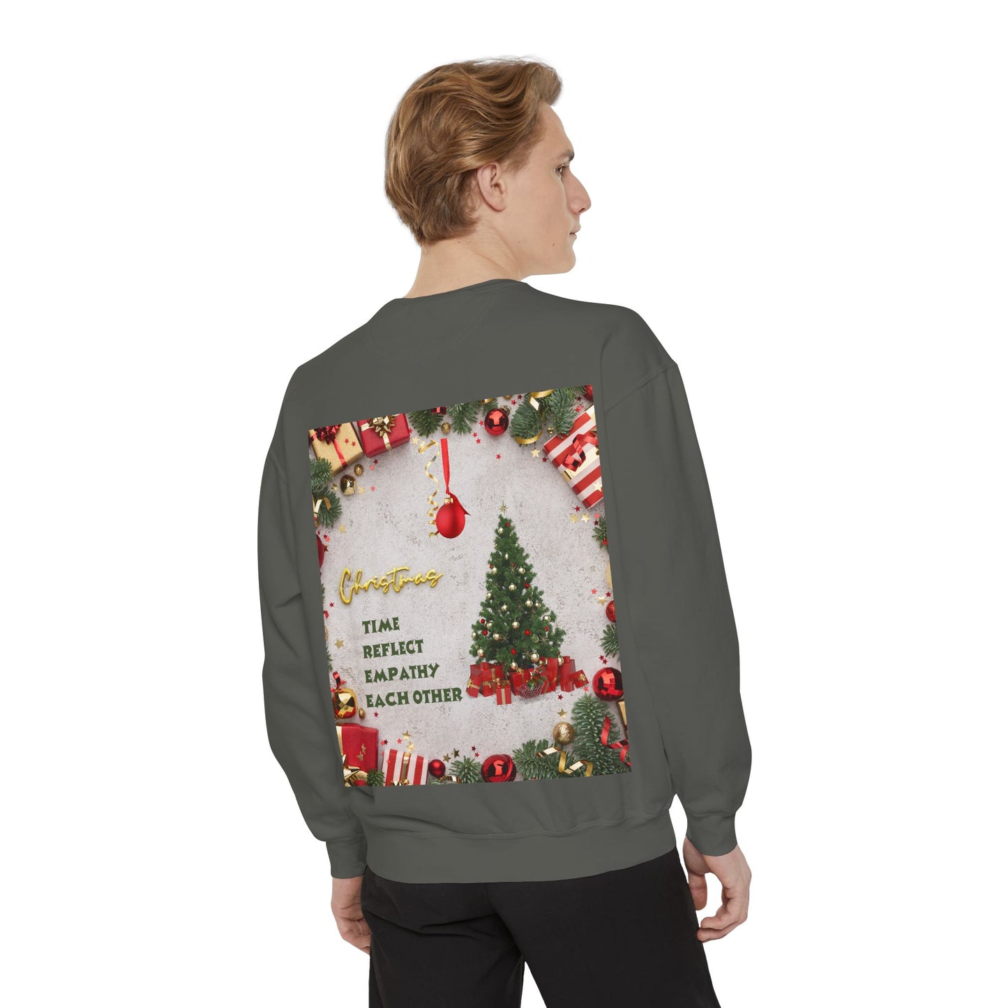 Cozy Holiday Sweatshirt - A New Life, New Hope, New Beginning, Christmas Gift, Unisex Apparel, Festive Wear, Winter Fashion