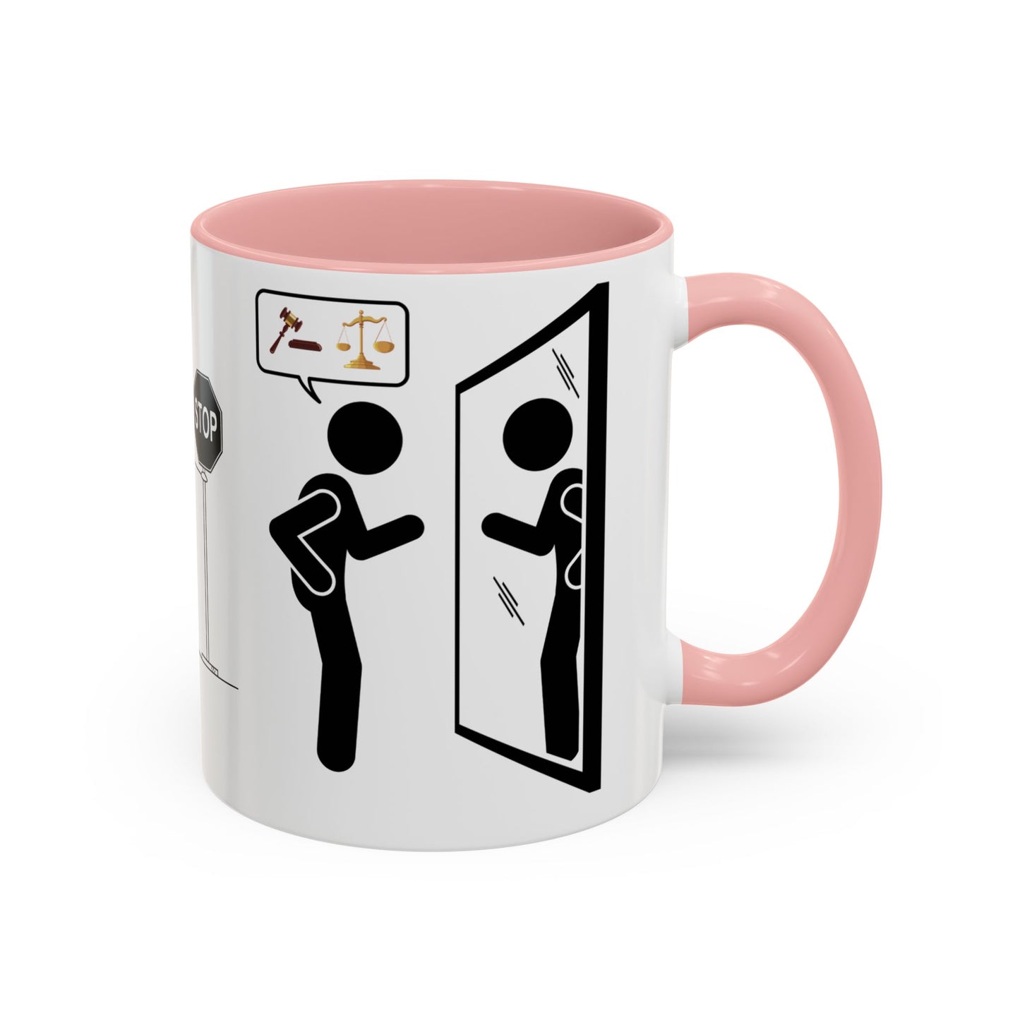 JUZGANDO Coffee Mug for Everyday Laughs, Funny Gift for Coffee Lovers, Quirky Office Mug, Unique Holiday Gift, Playful Drinkware