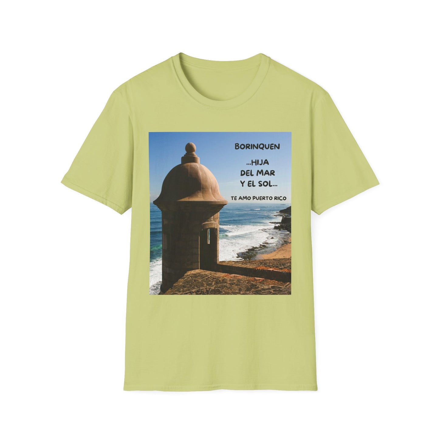 Puerto Rico Pride T-Shirt, Comfortable Tees for Celebrations, Gift for Travel Lovers, Unisex Softstyle T-Shirt, Tropical Vibe Apparel