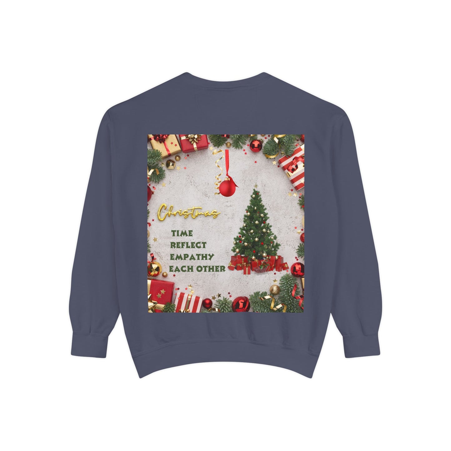 Cozy Holiday Sweatshirt - A New Life, New Hope, New Beginning, Christmas Gift, Unisex Apparel, Festive Wear, Winter Fashion