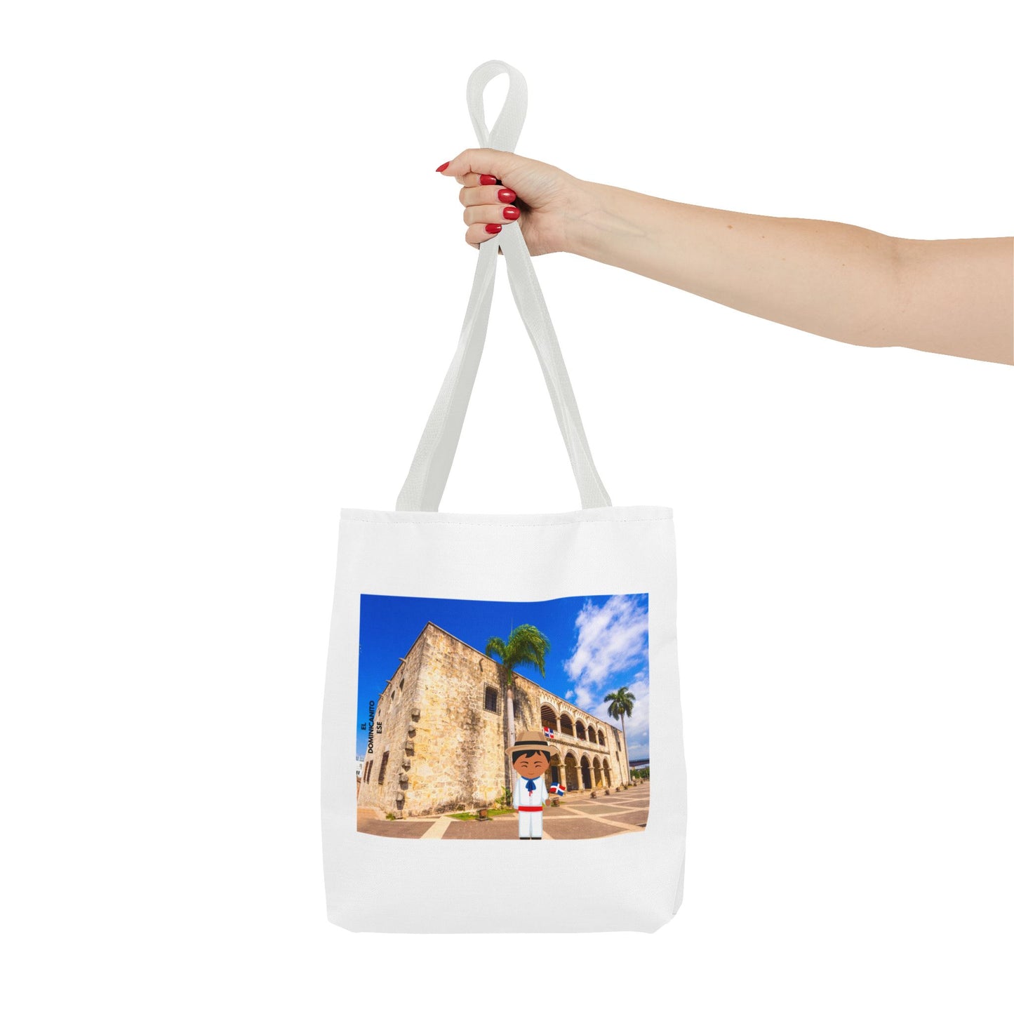 Tote Bag with Charming Vacation Design, Travel Accessory, Gift for Travelers, Beach Bag, Shopping Tote, Stylish Carryall